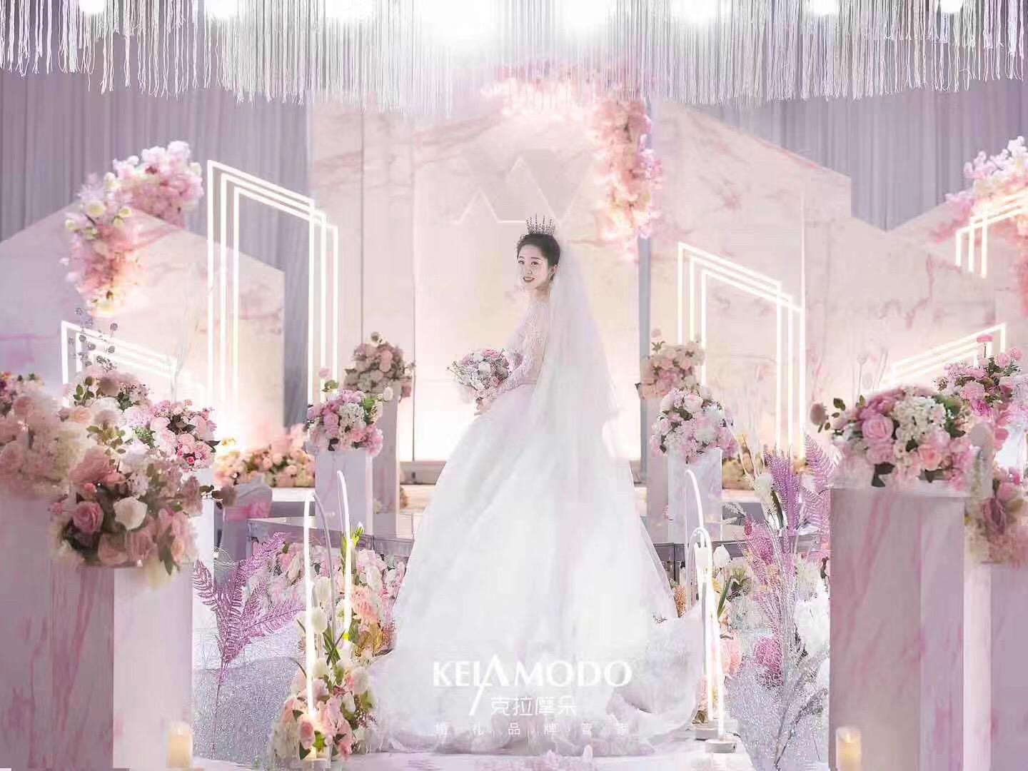 【摩朵婚礼】浪漫粉色主题婚礼