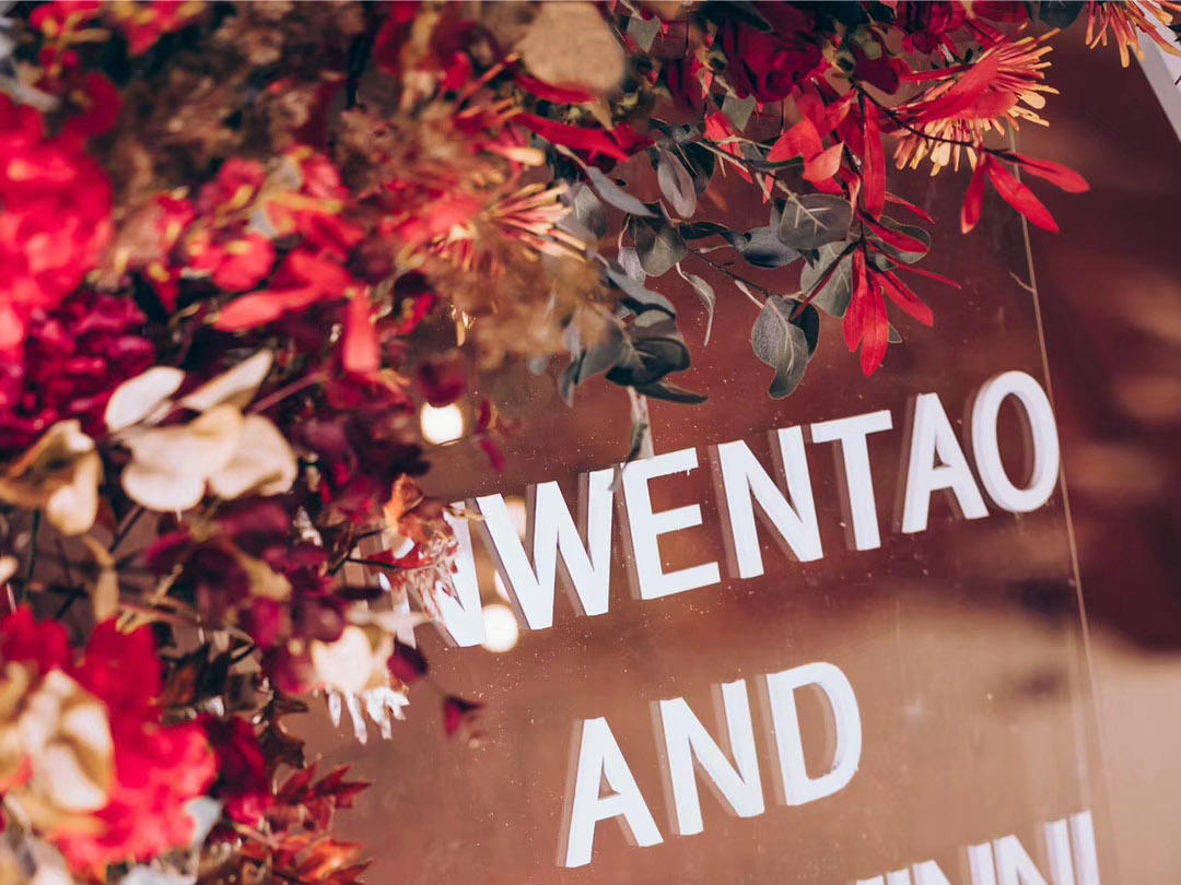 【大雅婚礼】红色金色小预算性价比高小清新