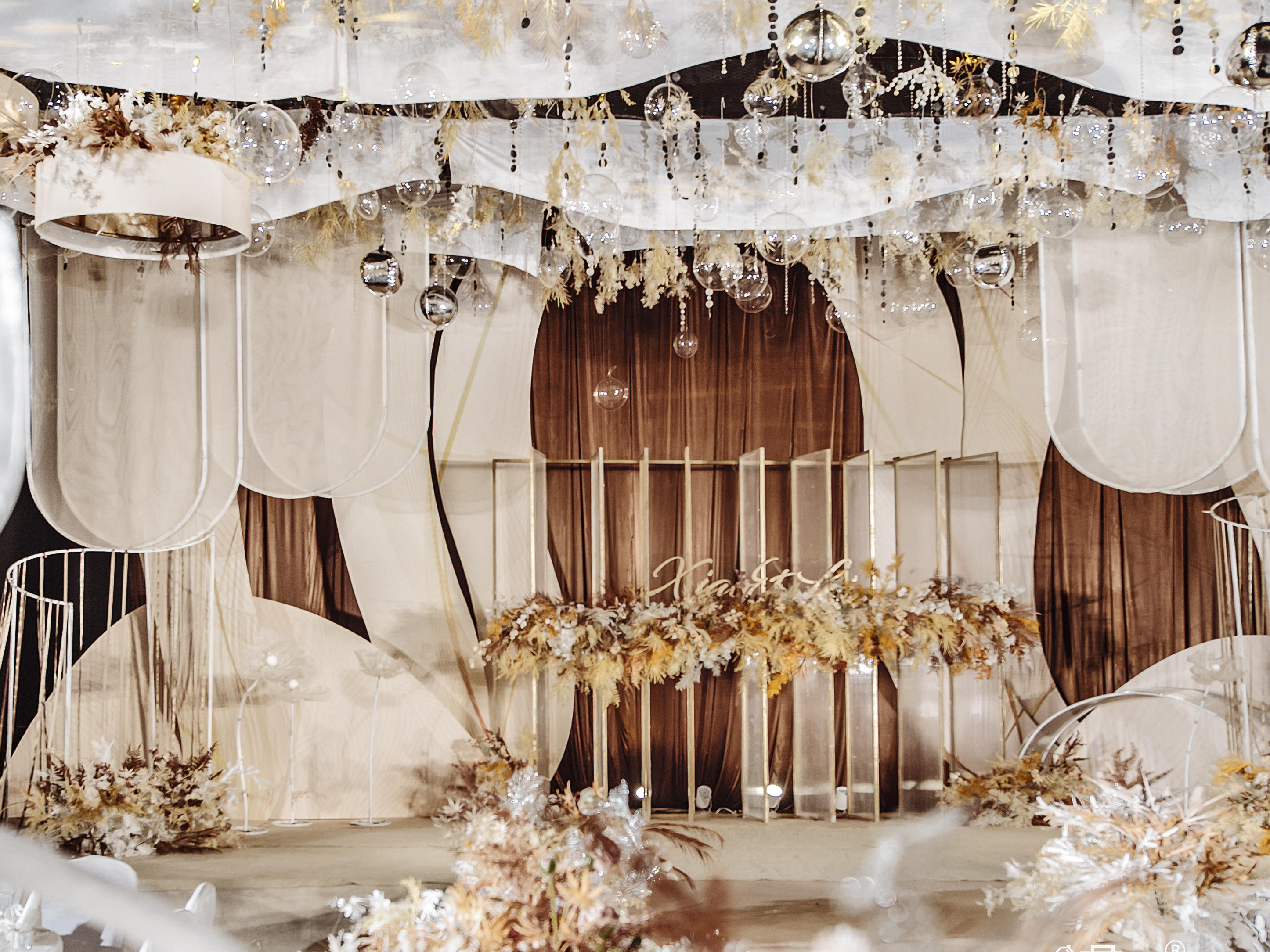 【糖巢婚礼】|午后暖阳般奶茶色婚礼