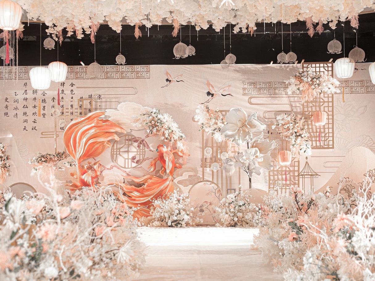 [香槟新中式]轻奢主题婚礼