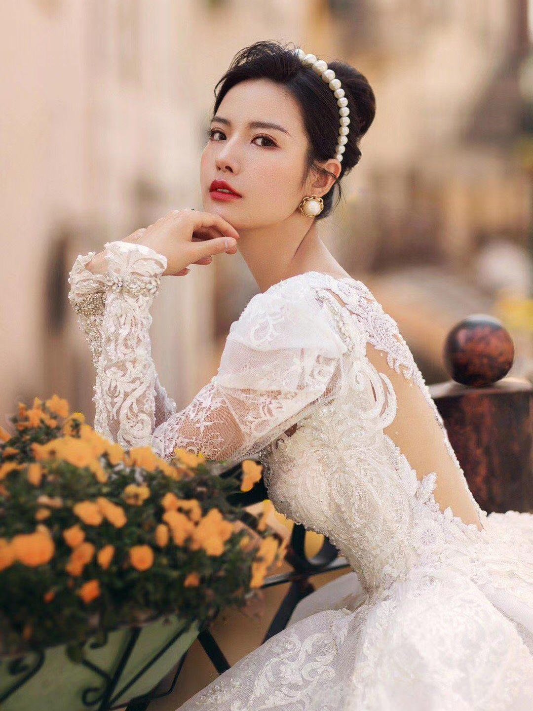 【2024限量高定】婚纱礼服4件套
