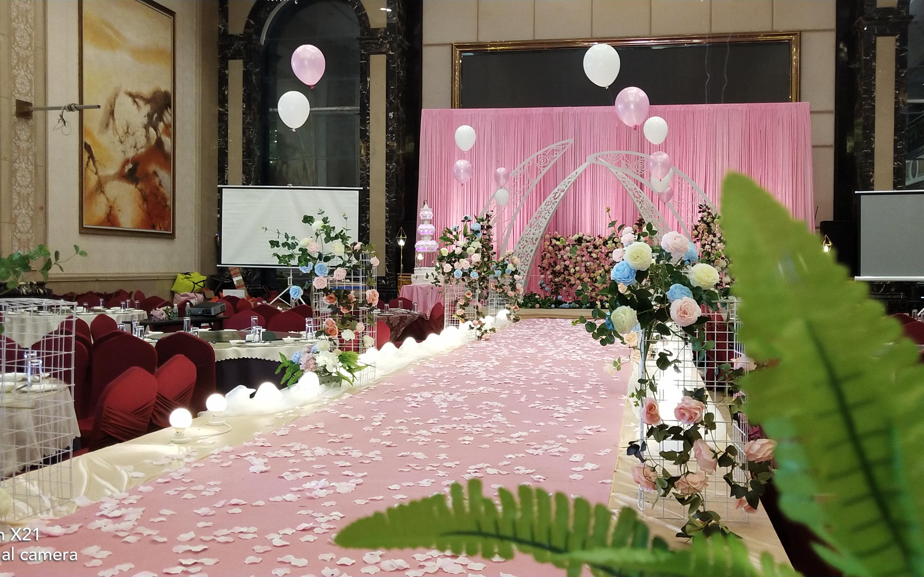 『闻鸣婚礼』粉色简约婚礼主题
