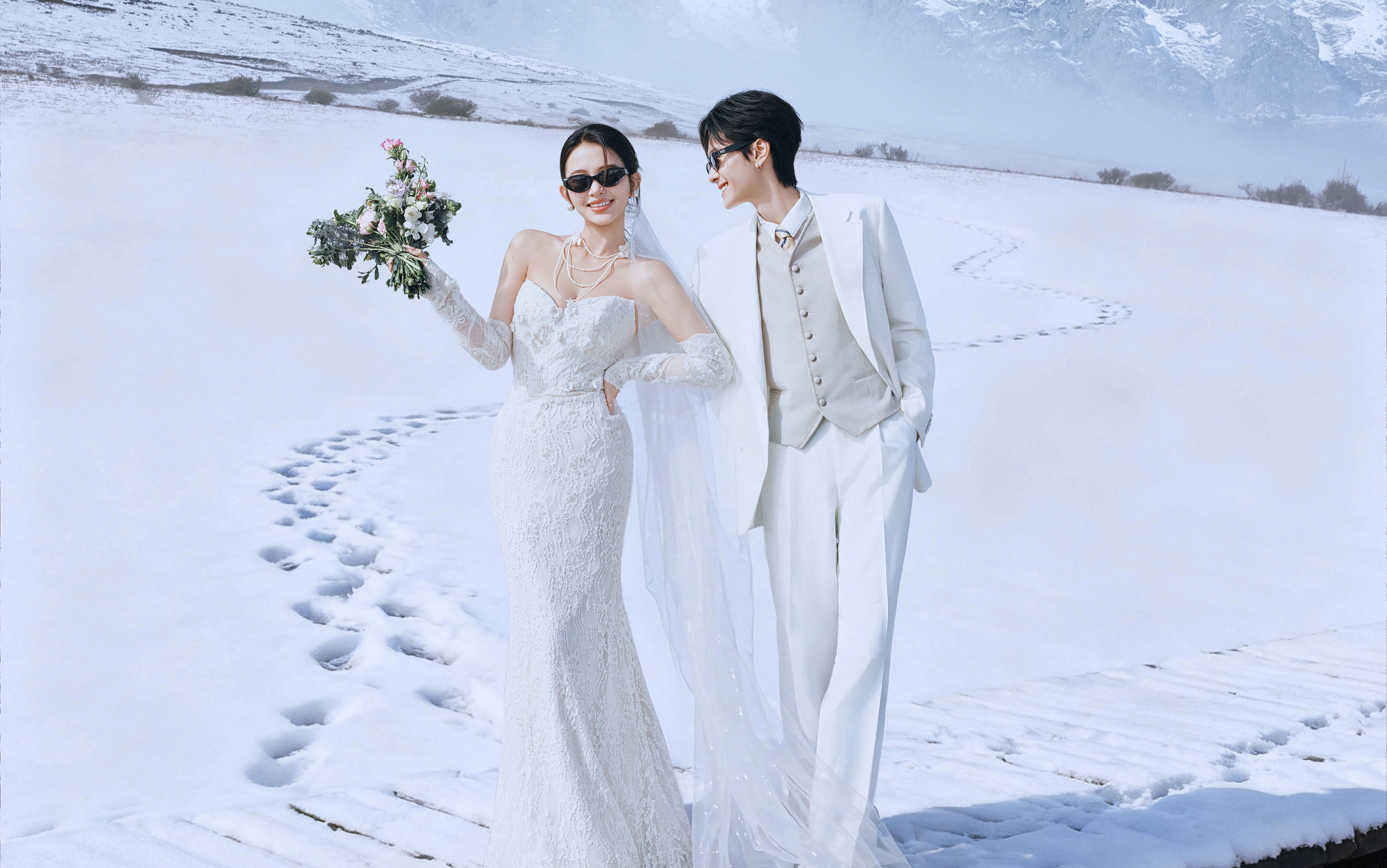 带你领略冬日牦牛坪的纯净之美