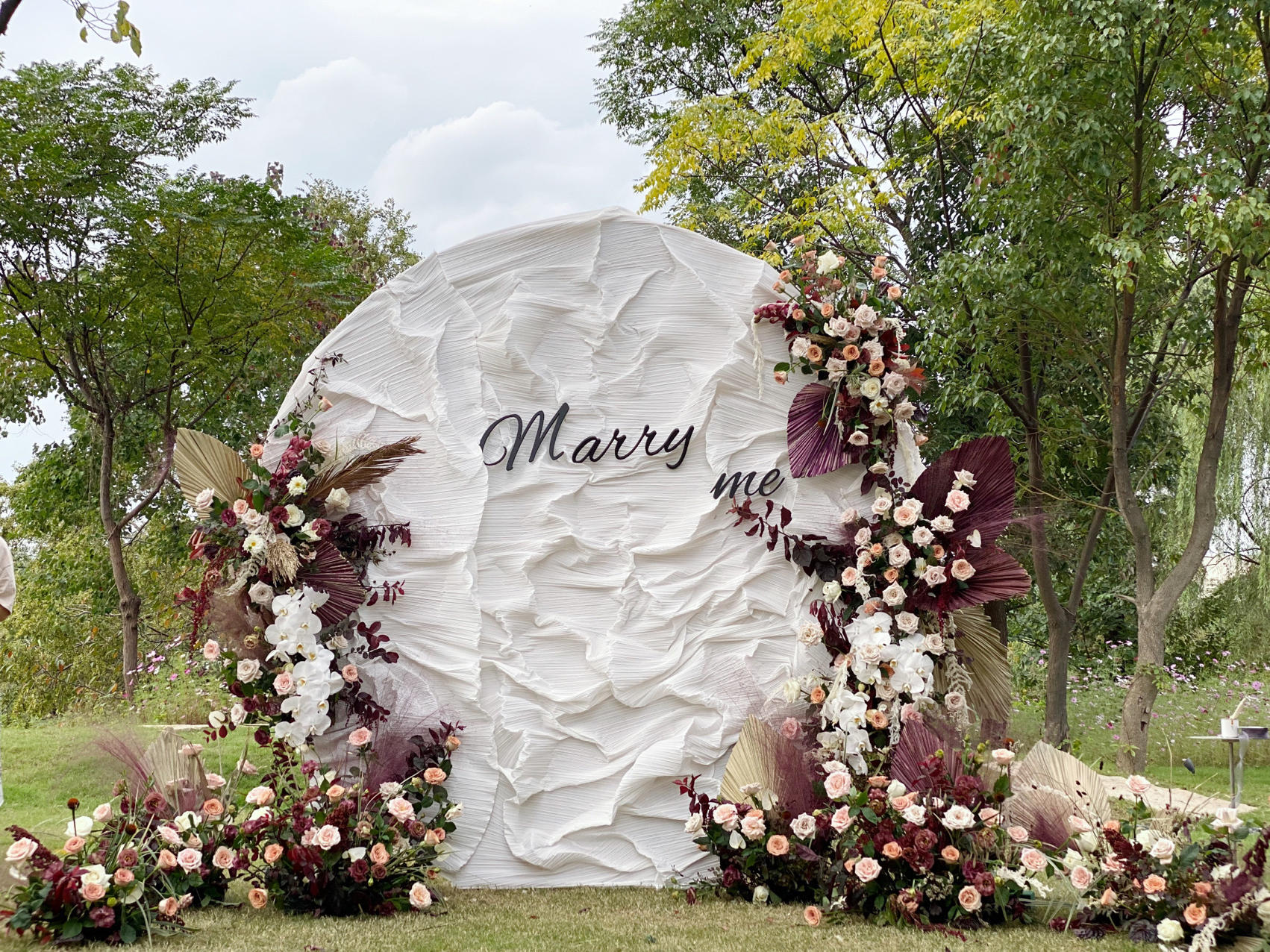 优比婚礼|求婚告白套餐布置 花艺款