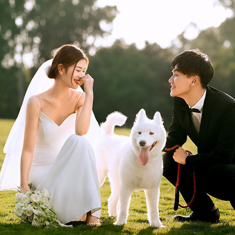 森系婚纱照#