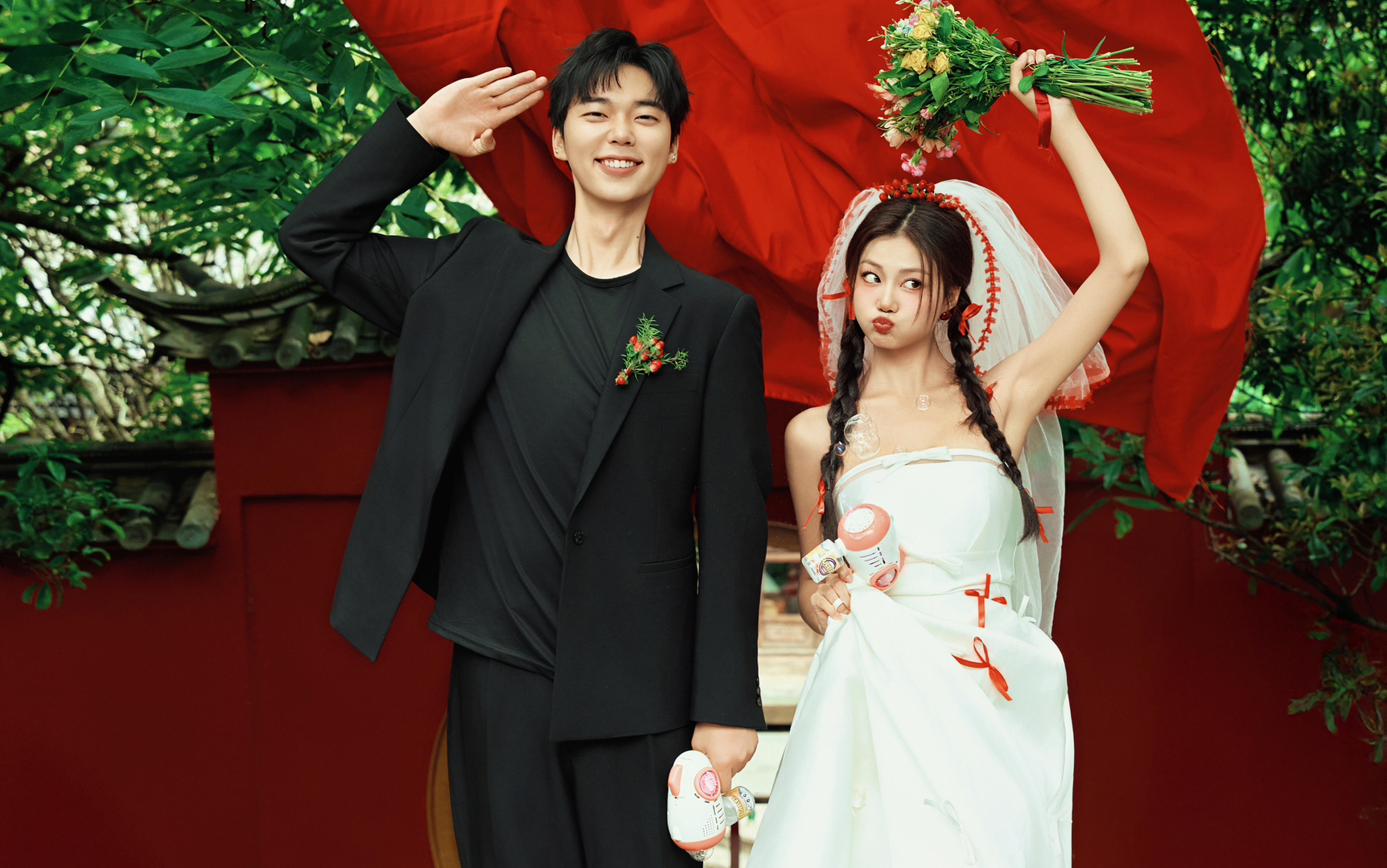 生命力萬歲 活人感喜嫁婚紗照巨甜巨出片
