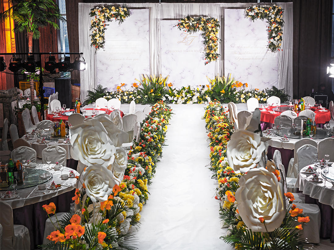 夏季优选【大理石黄白色婚礼】