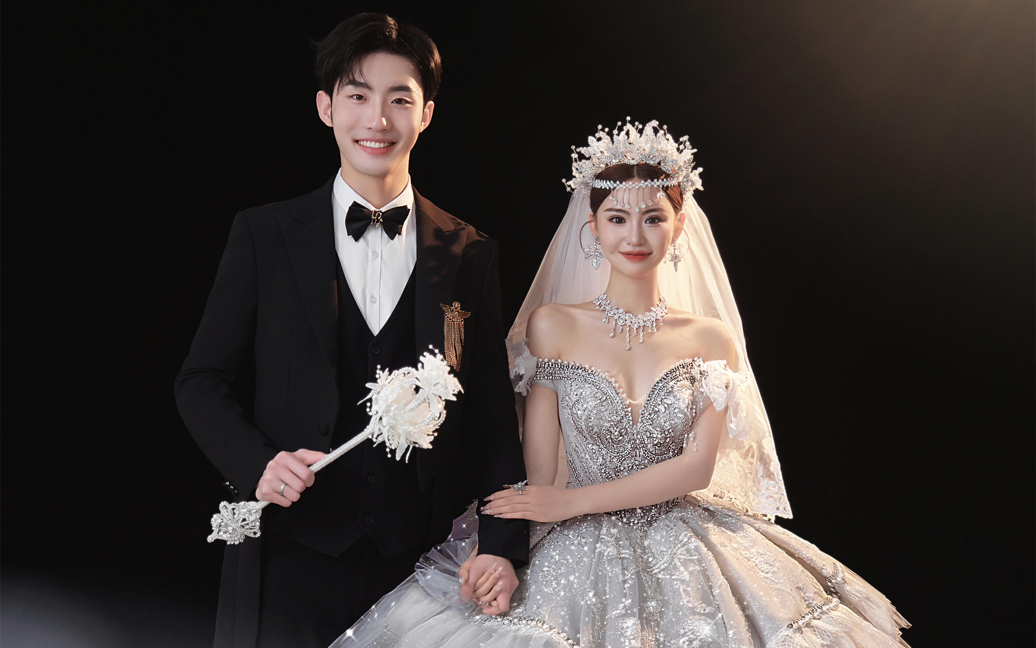 被這組光影婚紗照美麻了｜每一幀都封神