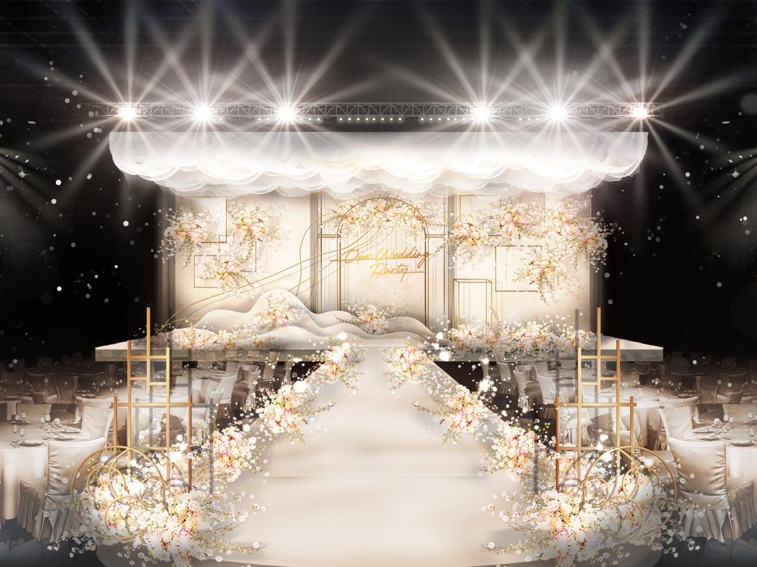 【美慕MEMO婚礼】热门颜色香槟色婚礼