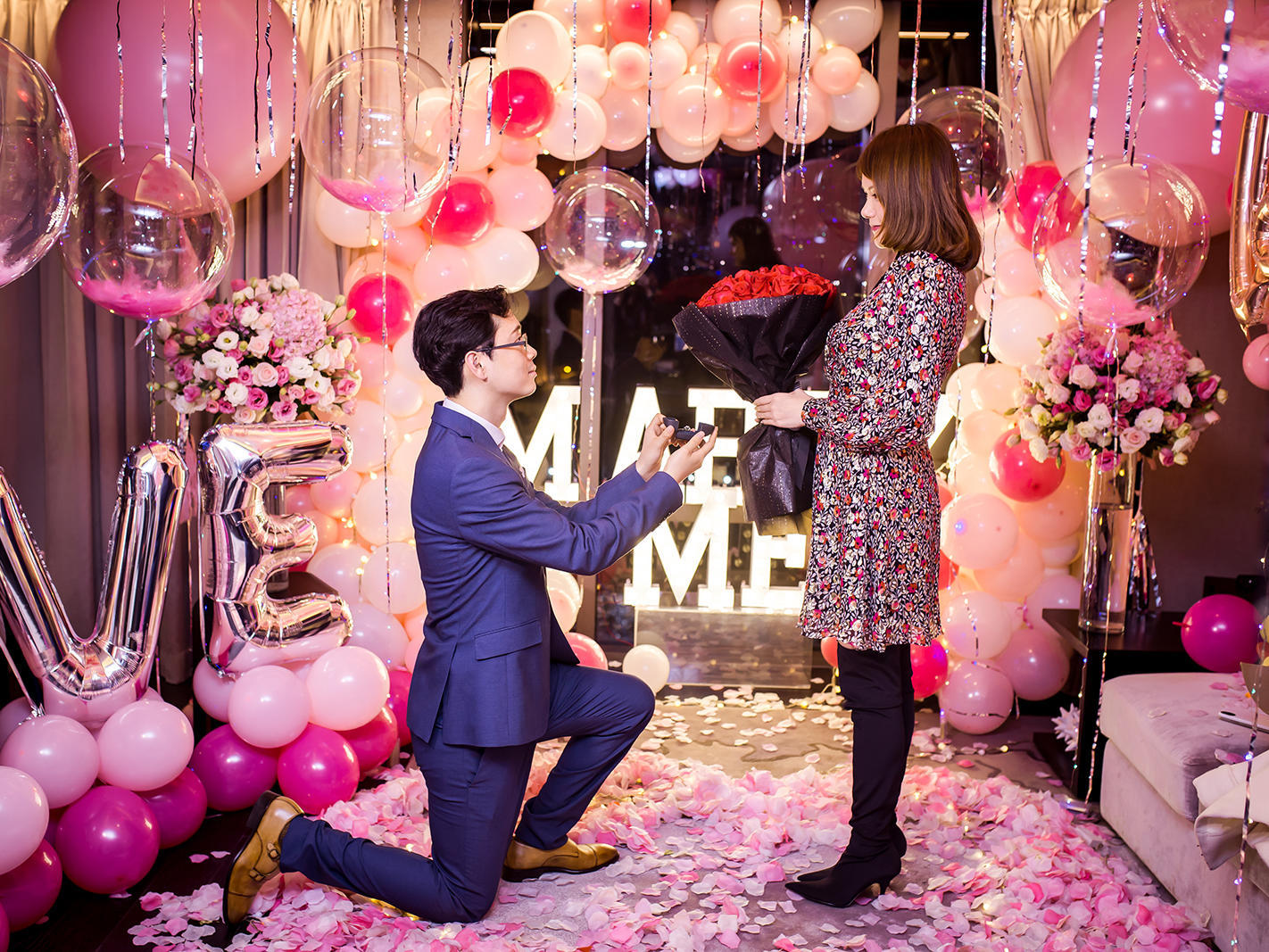 酒店套房求婚策划 专享极度私密的唯美浪漫求婚