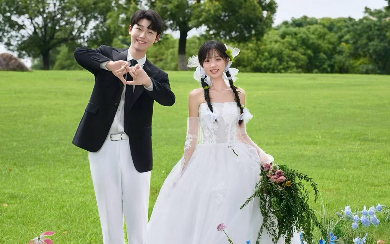 草坪婚紗照
