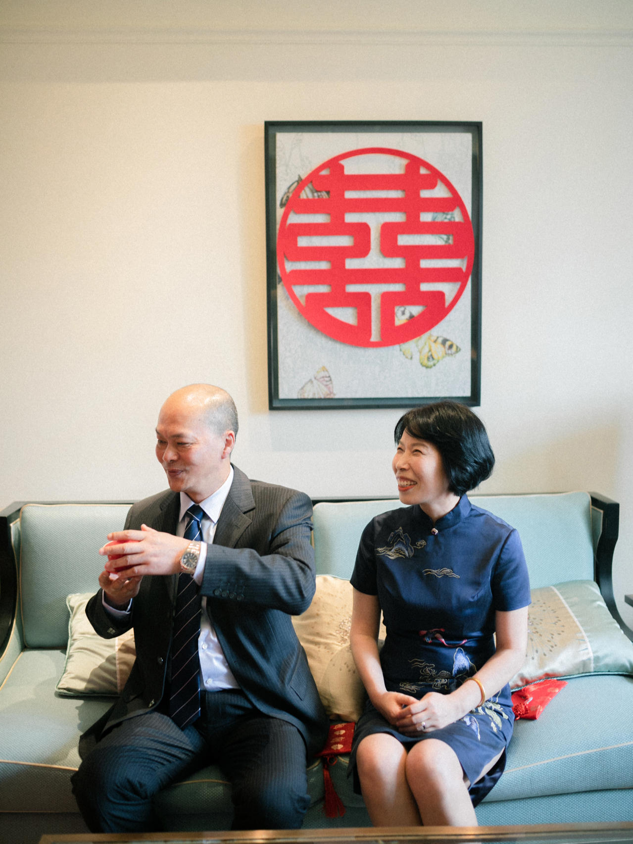 【宜昌莱定制】婚礼定制西服爸爸装四件套