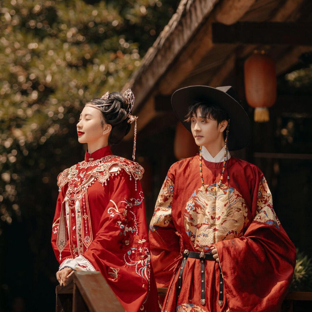 喜嫁  汉服 亘古爱情 