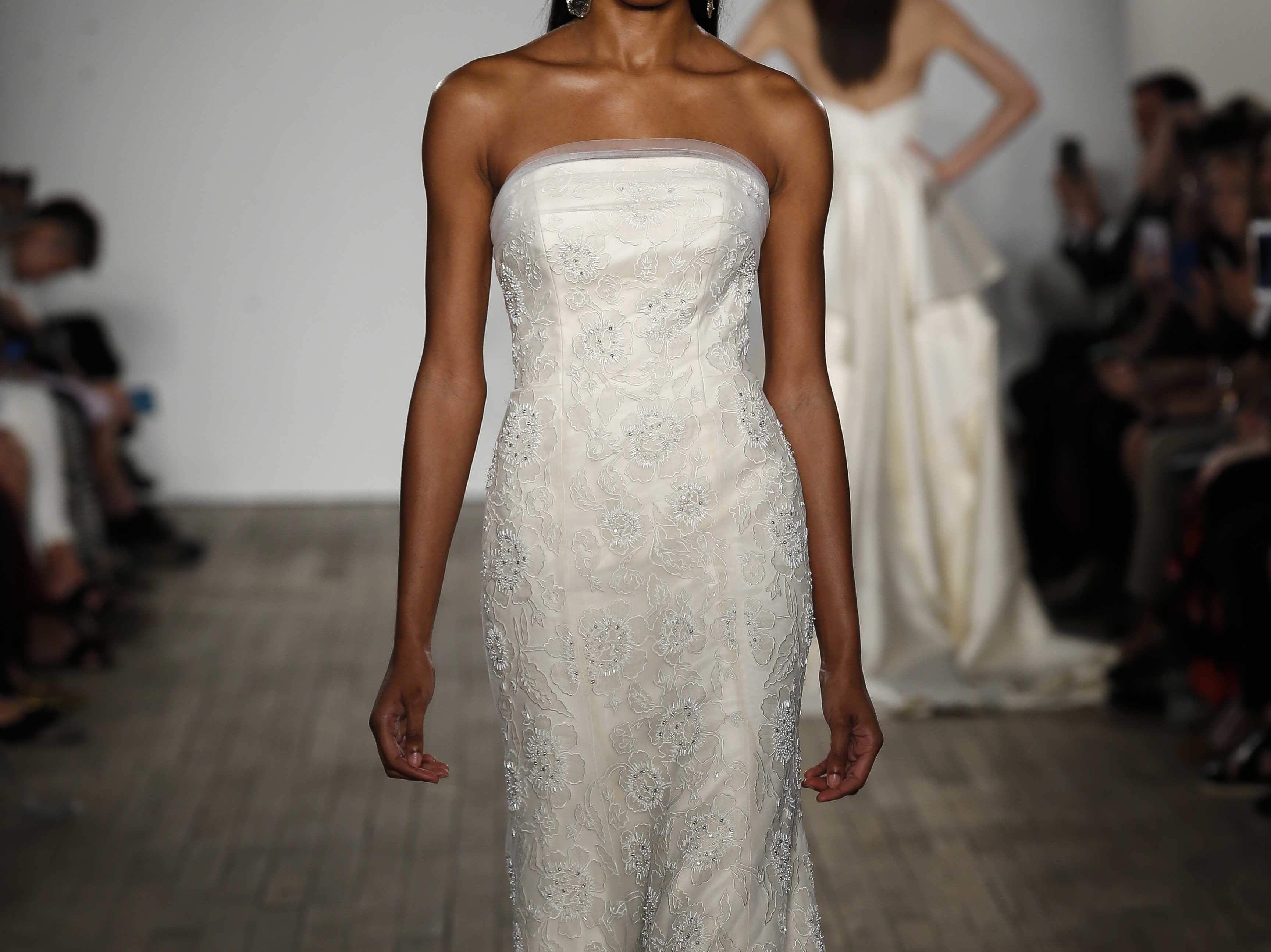 超性感鱼尾主纱 高个新娘必选