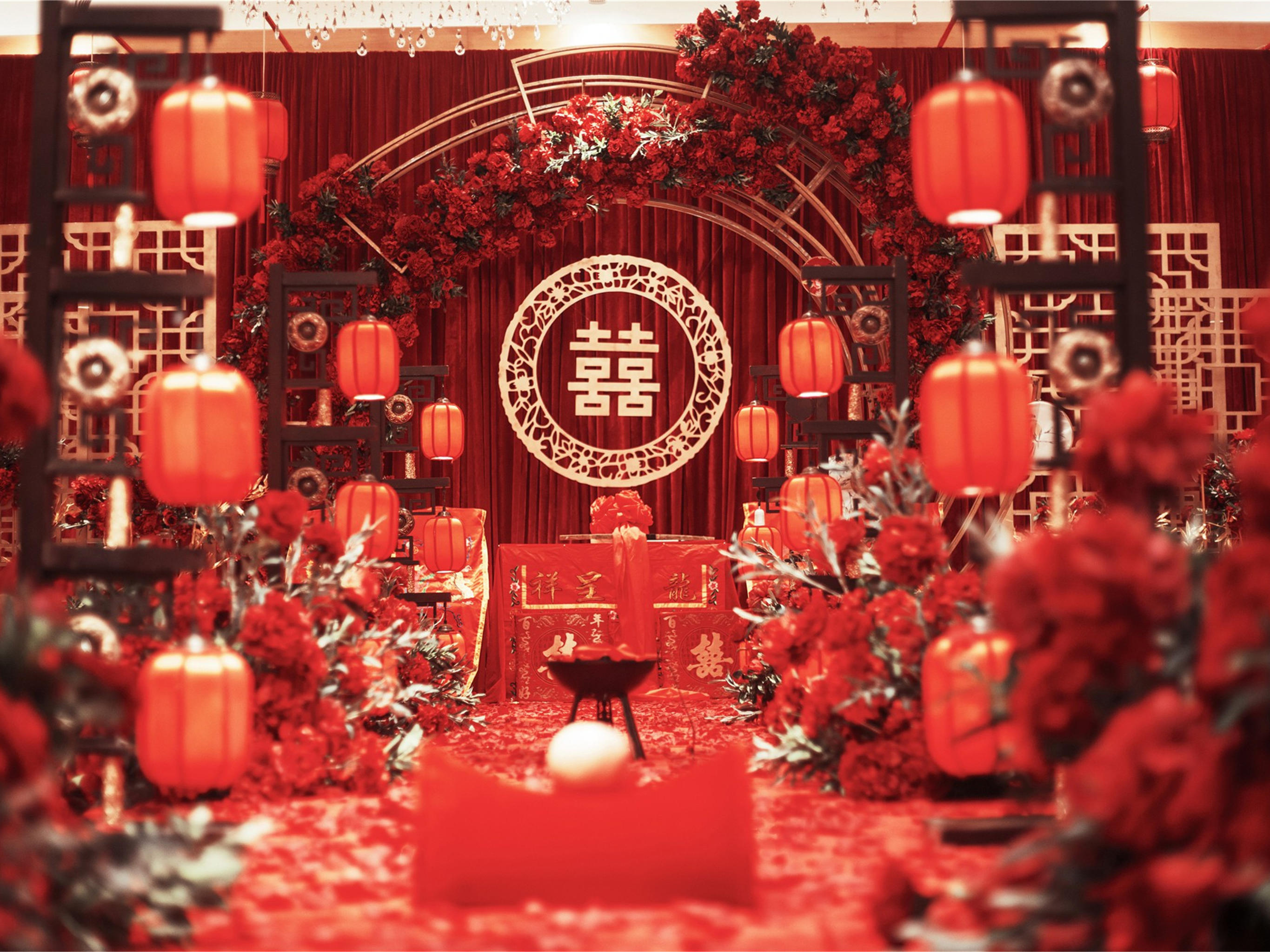 【缔结永好】-红色系中式婚礼