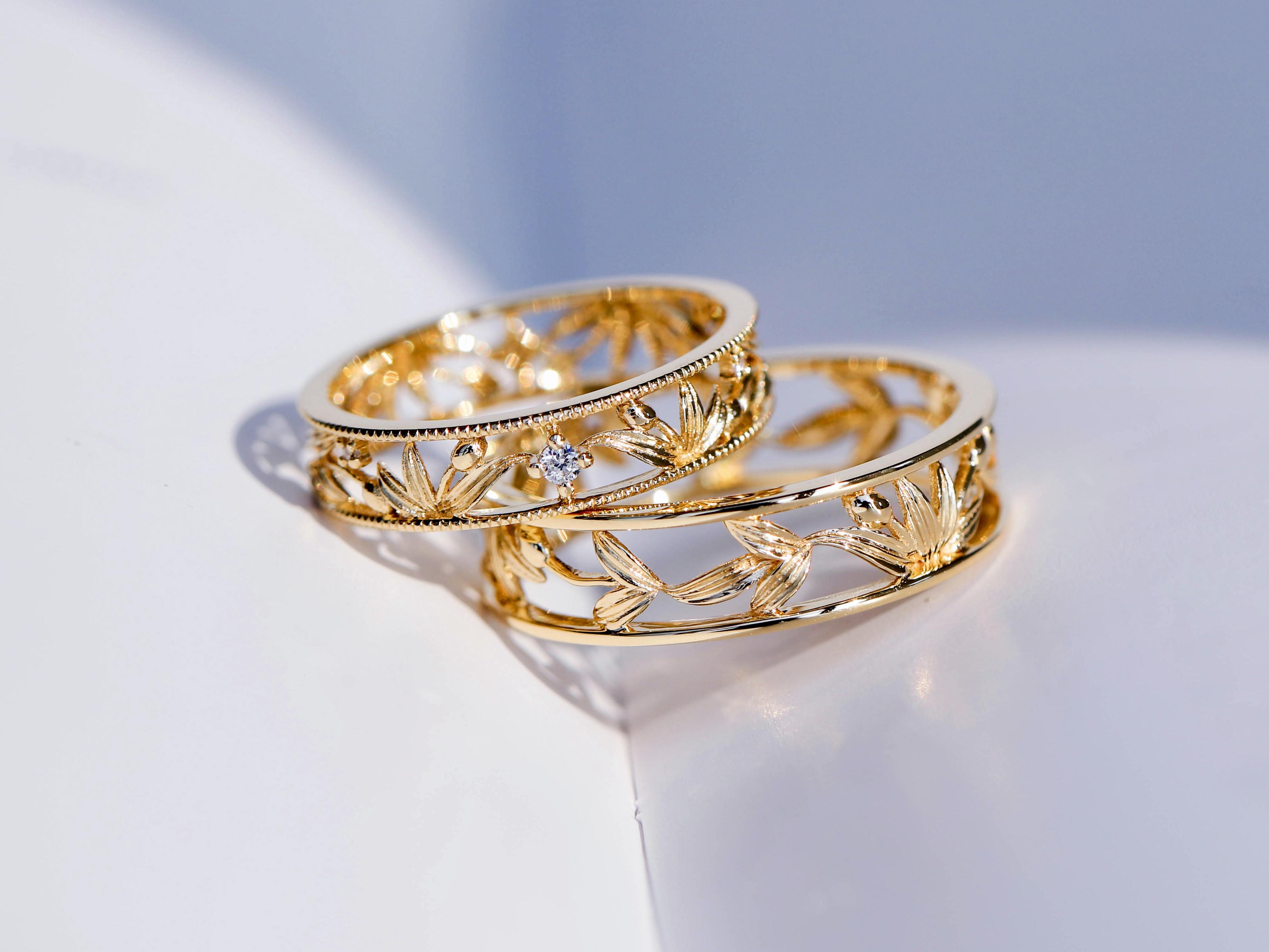 Eros店长推荐款|镂空情侣对戒