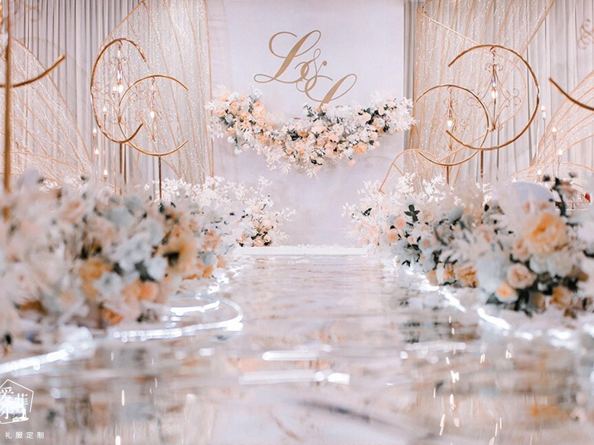 『小预算』香槟色婚礼#含2大人员