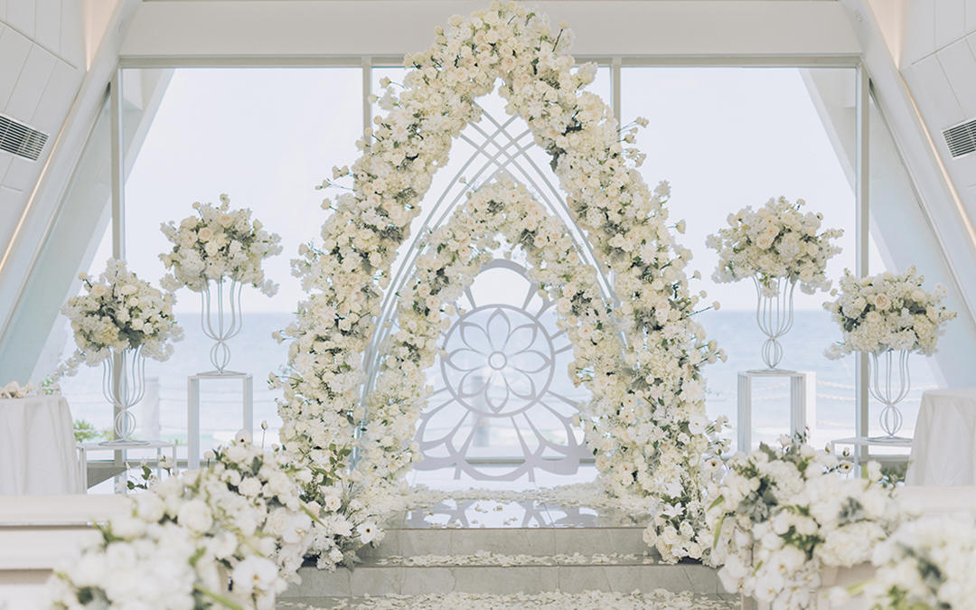 【圣殿之门】礼堂/草坪婚礼 婚礼布置 五大金刚