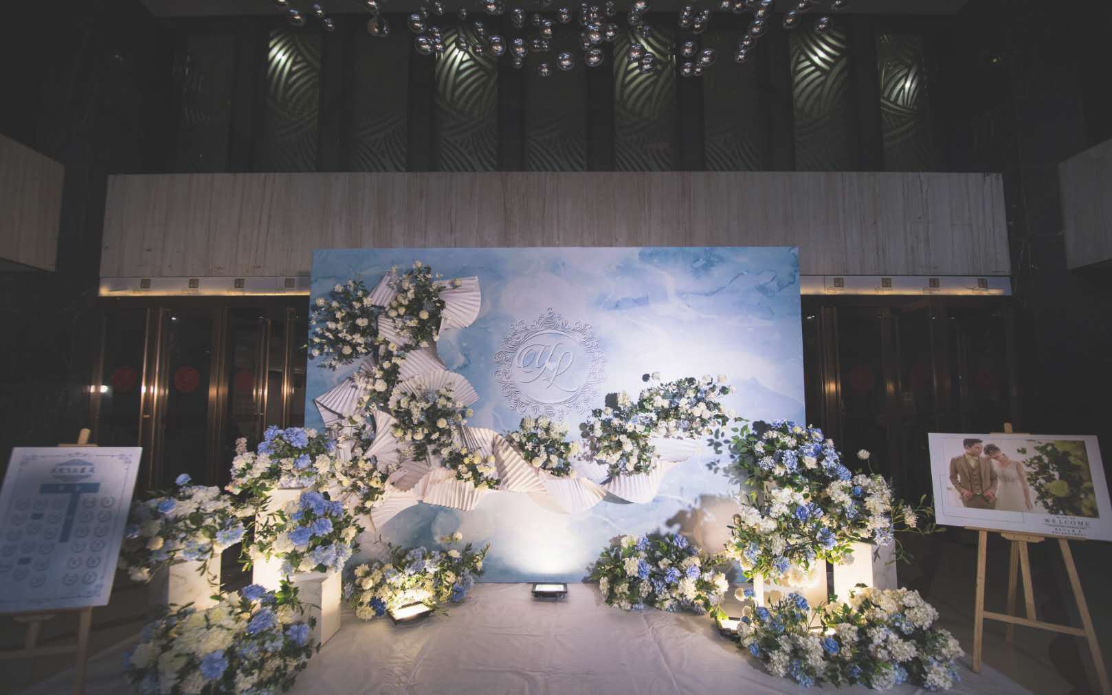 柳州婚礼 柳州婚庆公司 天蓝色婚礼-东方颂焱婚礼