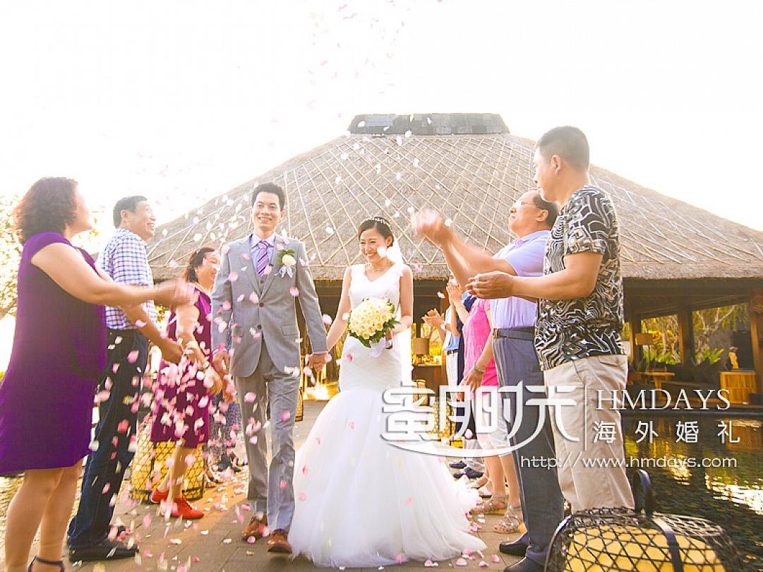 蜜月时光-巴厘岛宝格丽水台婚礼（BVLGARI