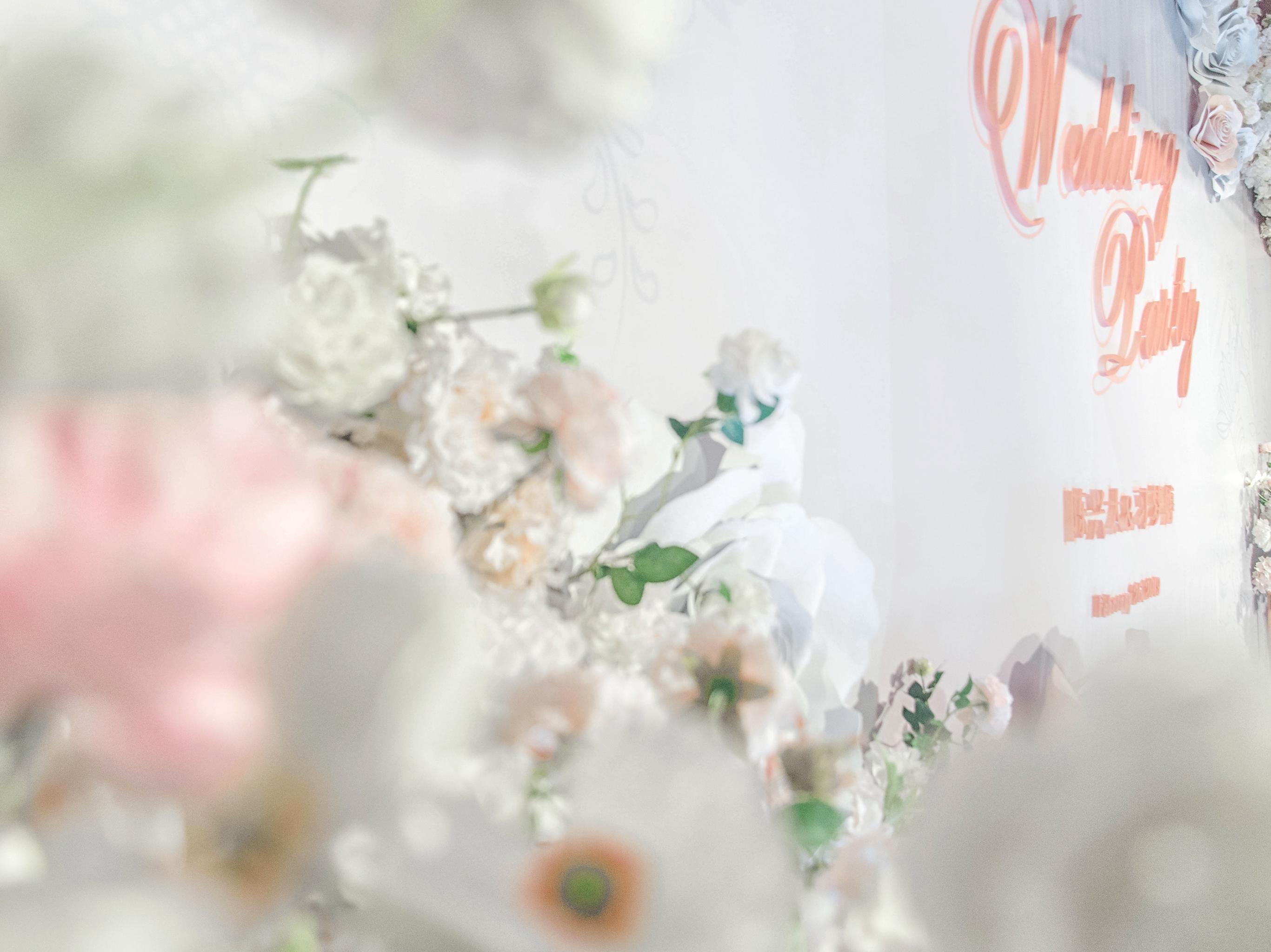 #底层高#鑫港湾香槟色浪漫婚礼