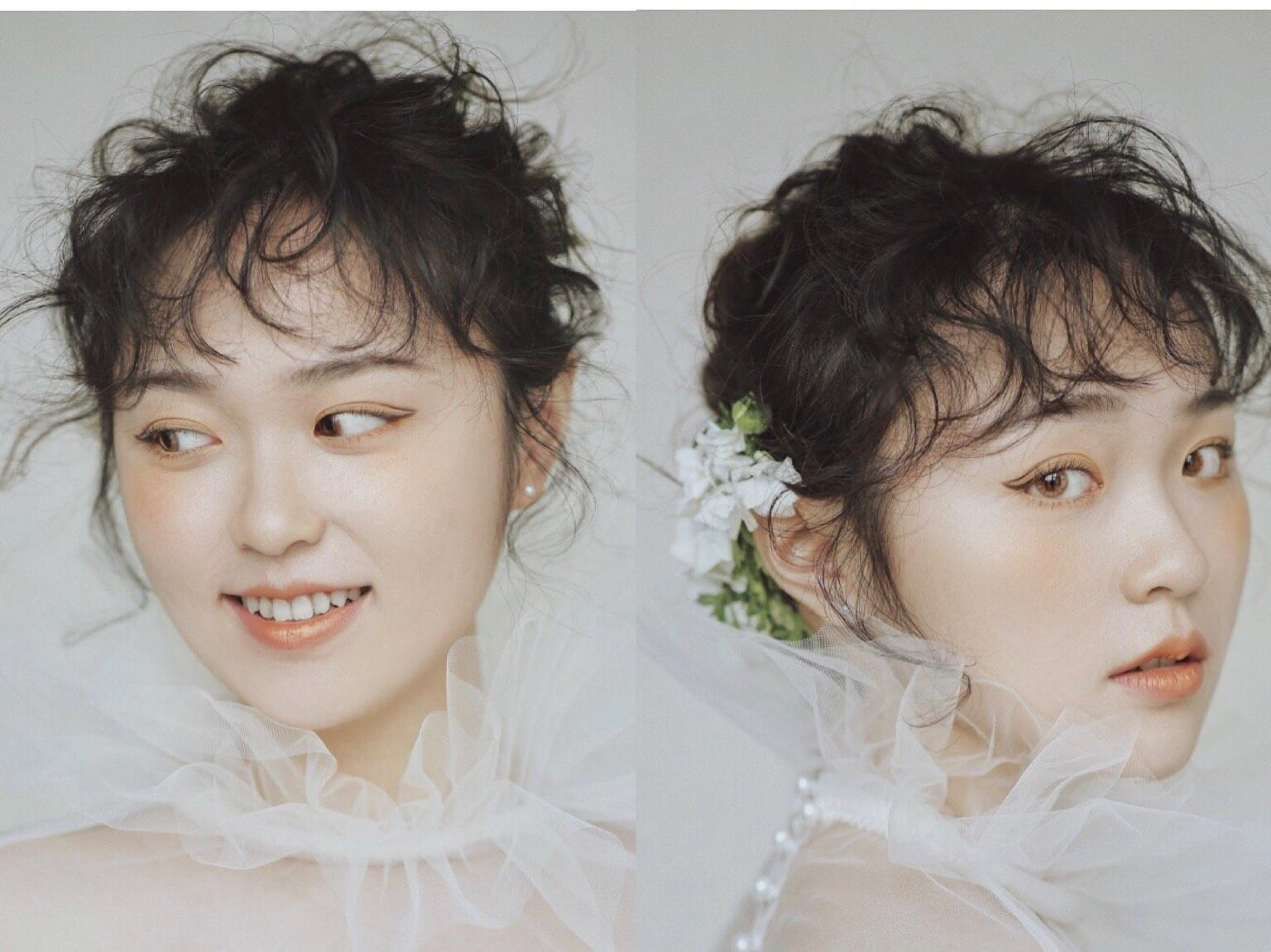 甜美 韩系 福州市区首席化妆师全天跟妆