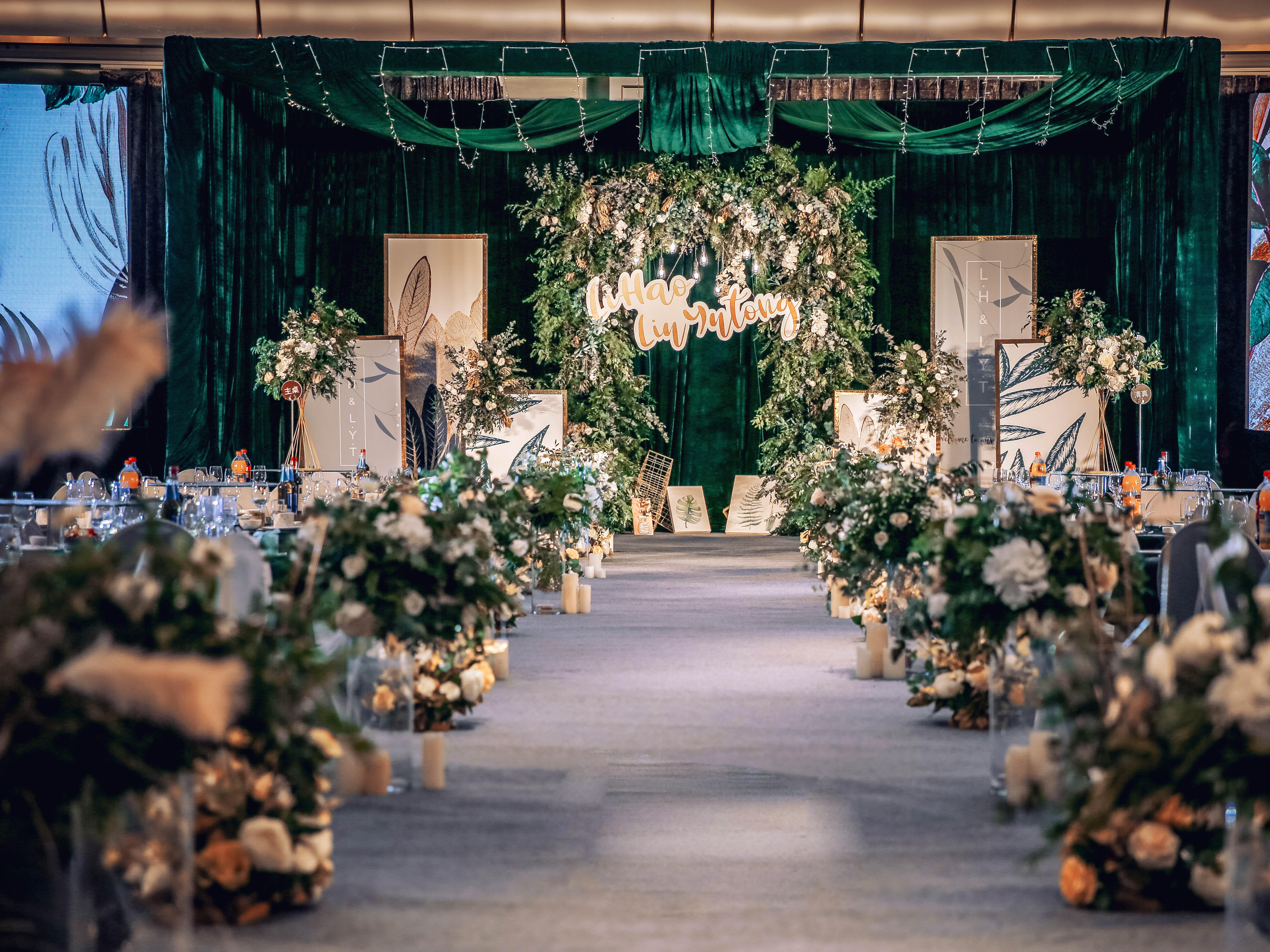 【室内森系风】韩式花艺+定制风格