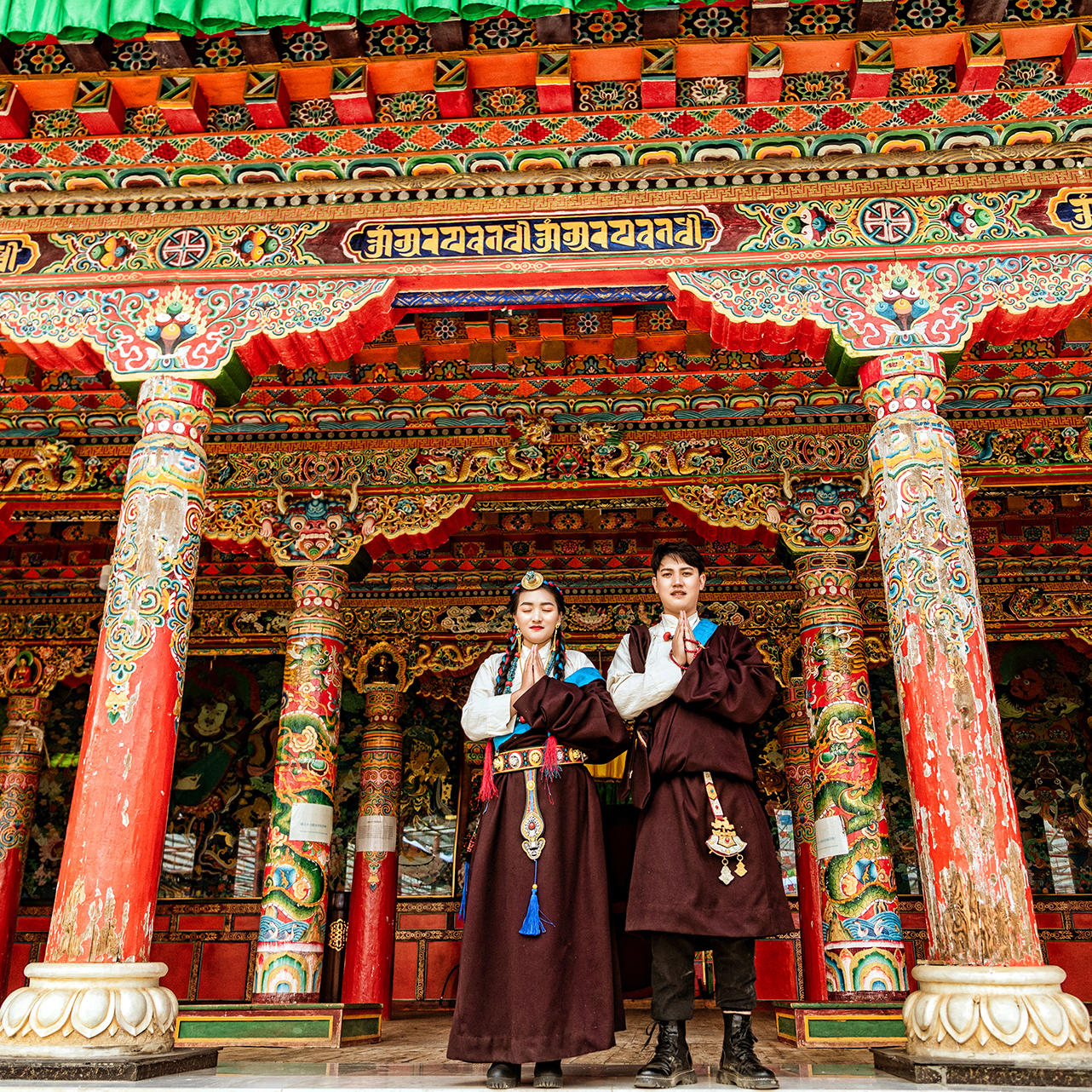 甘孜康定川西婚紗旅拍新都橋