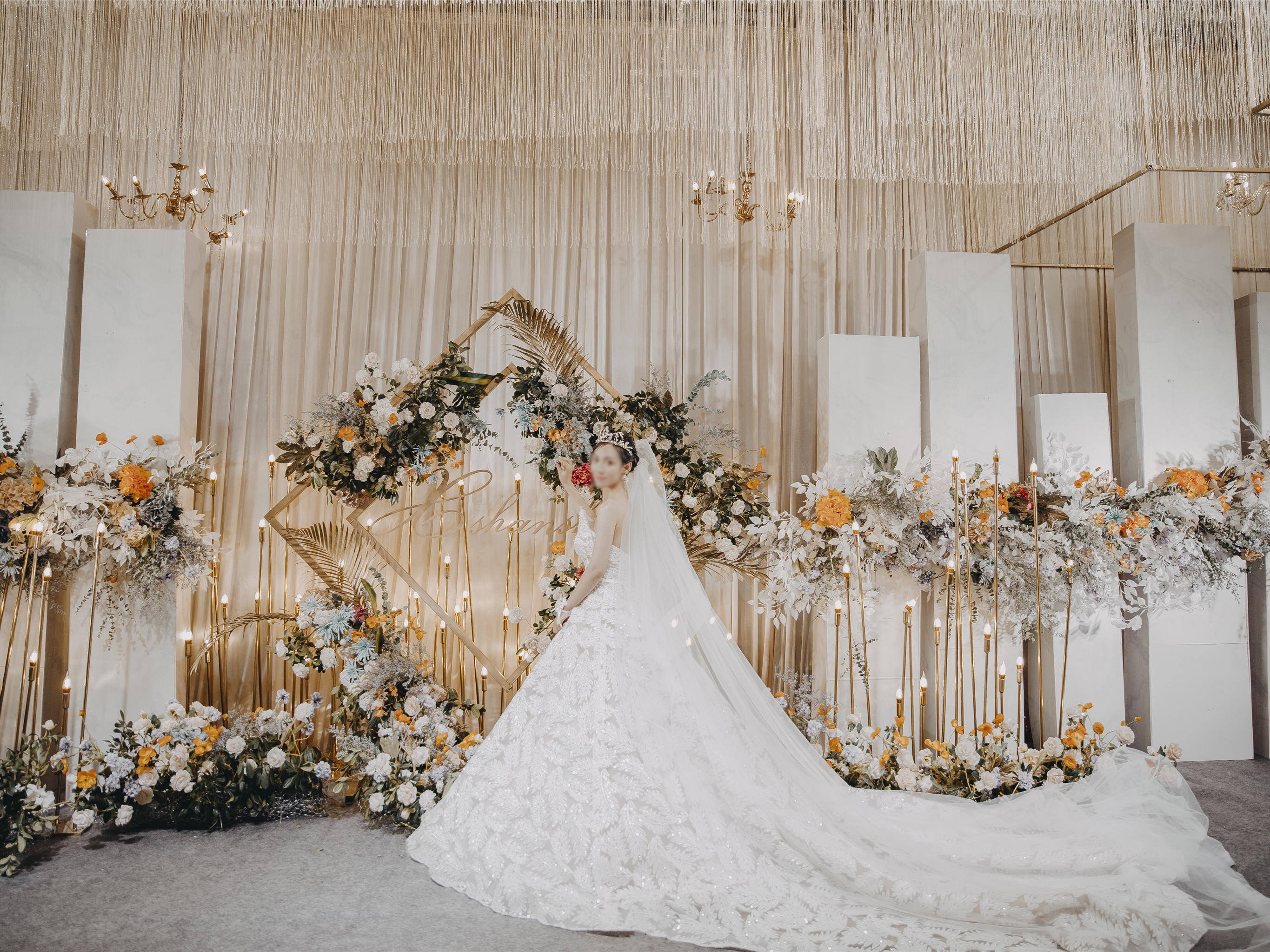 【莫言婚礼】韩式古典粉套系婚礼