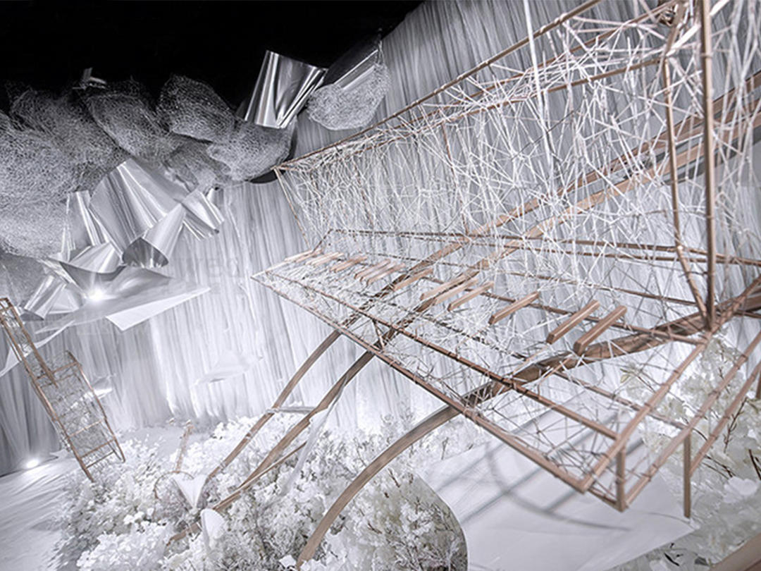 【乐游记】大气白金婚礼/赠送婚礼当天甜品一套