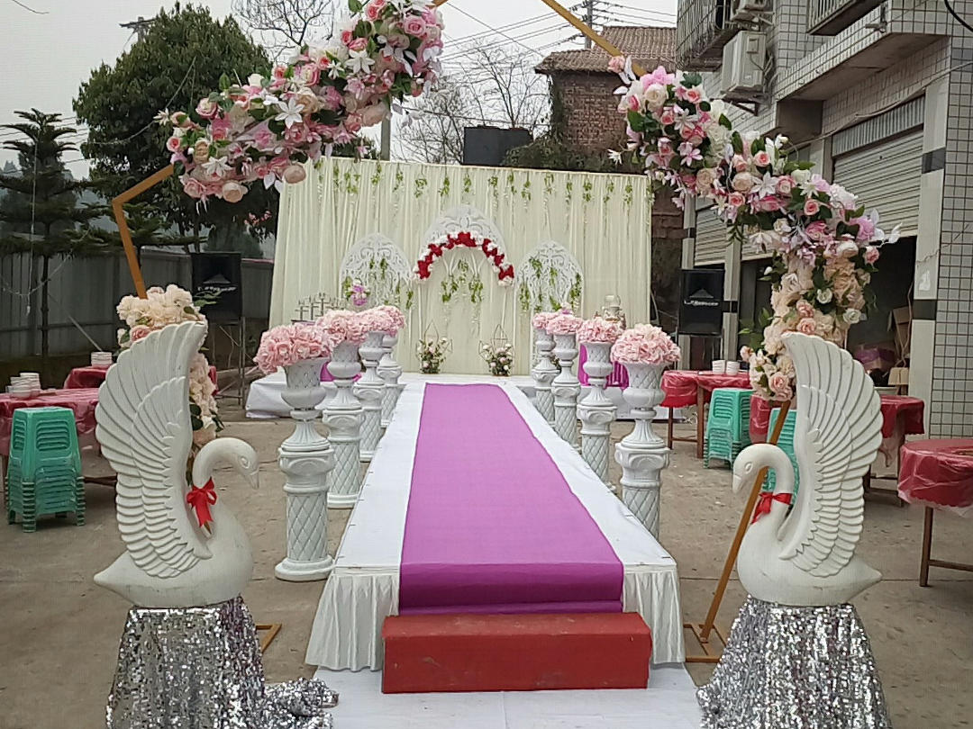 农村户外高性价比西式婚礼