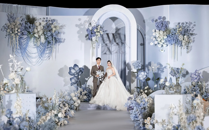 云墨嘉禮策劃｜藍色系婚禮