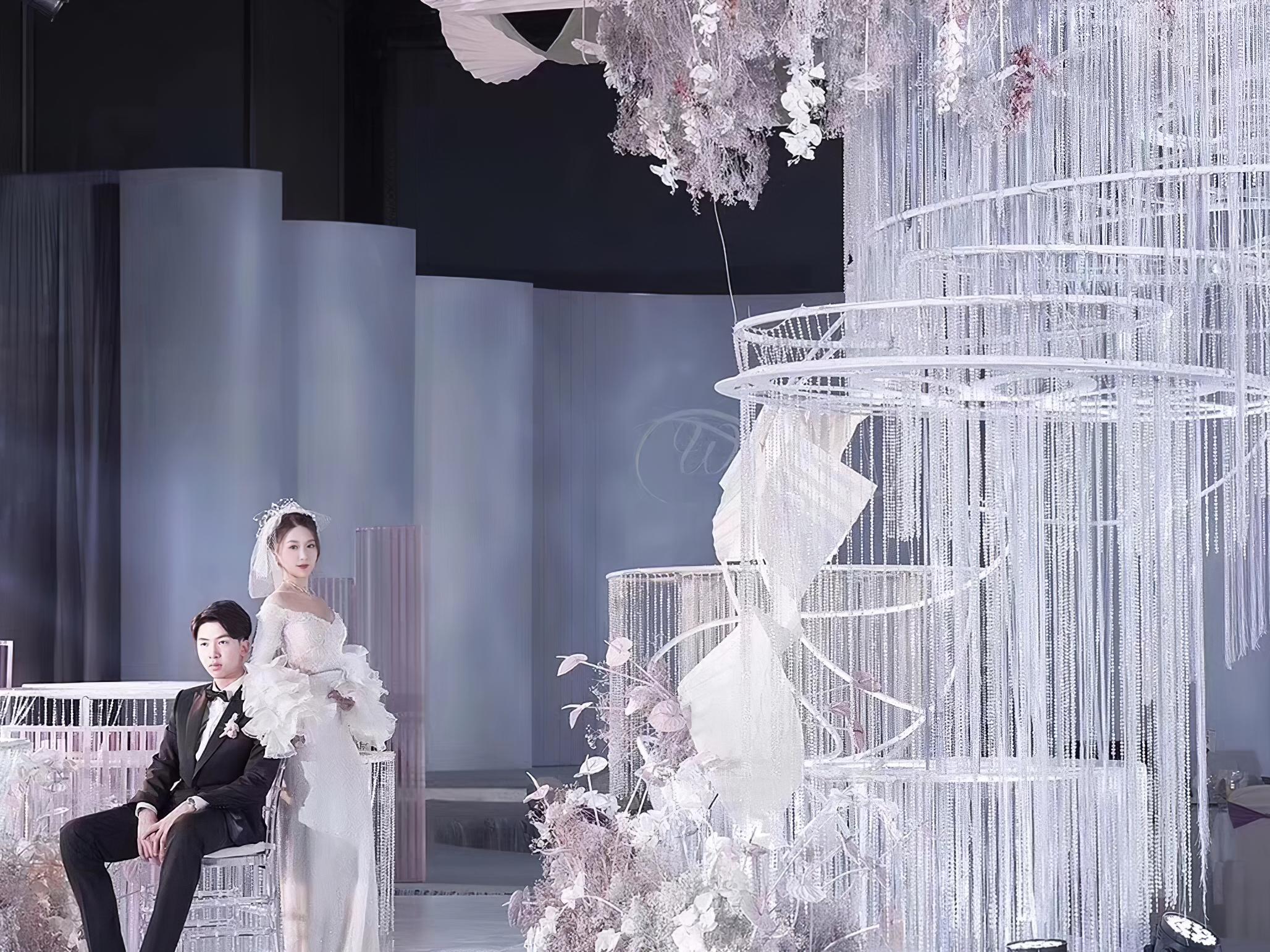 创意简洁又不失大气唯美的粉色婚礼