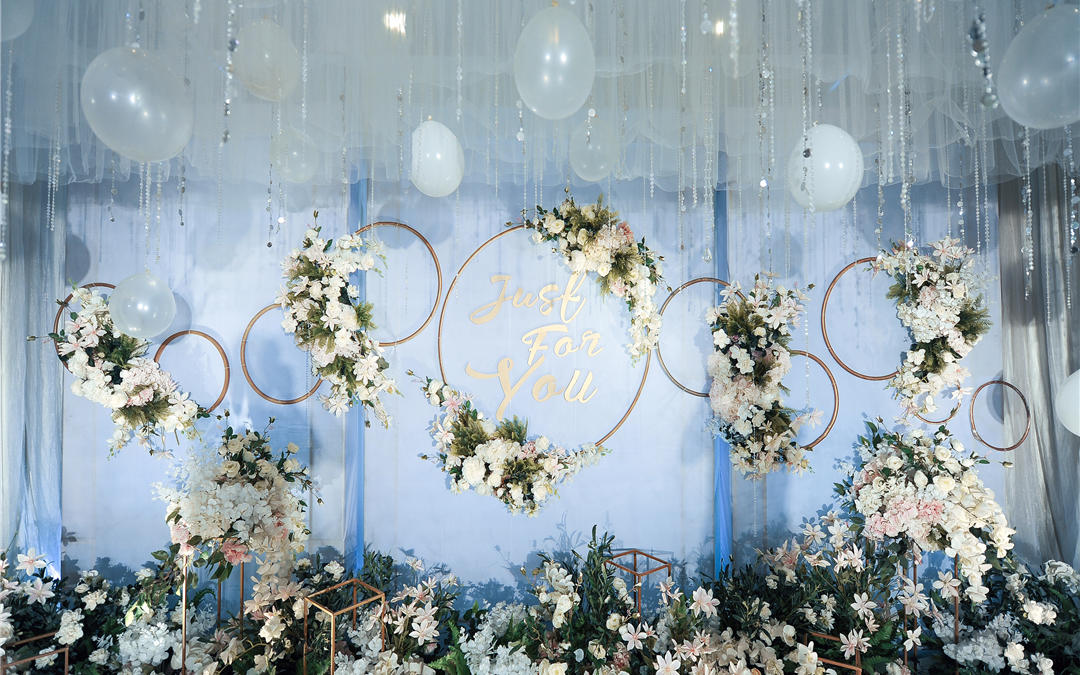 【诺言婚礼】小预算雾霾蓝婚礼之选