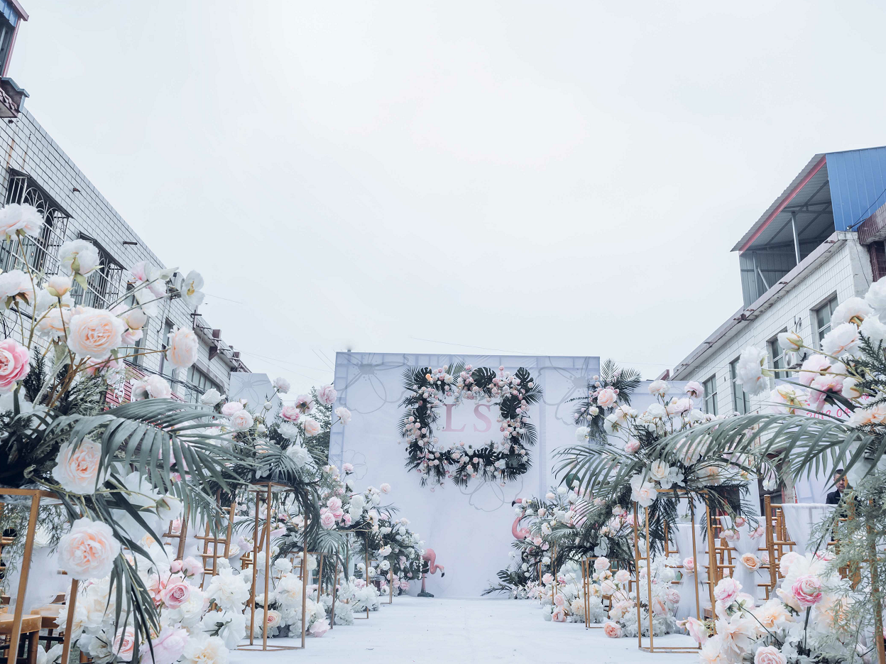 【佰顺庆】婚礼场布团队 方城博望室外小清