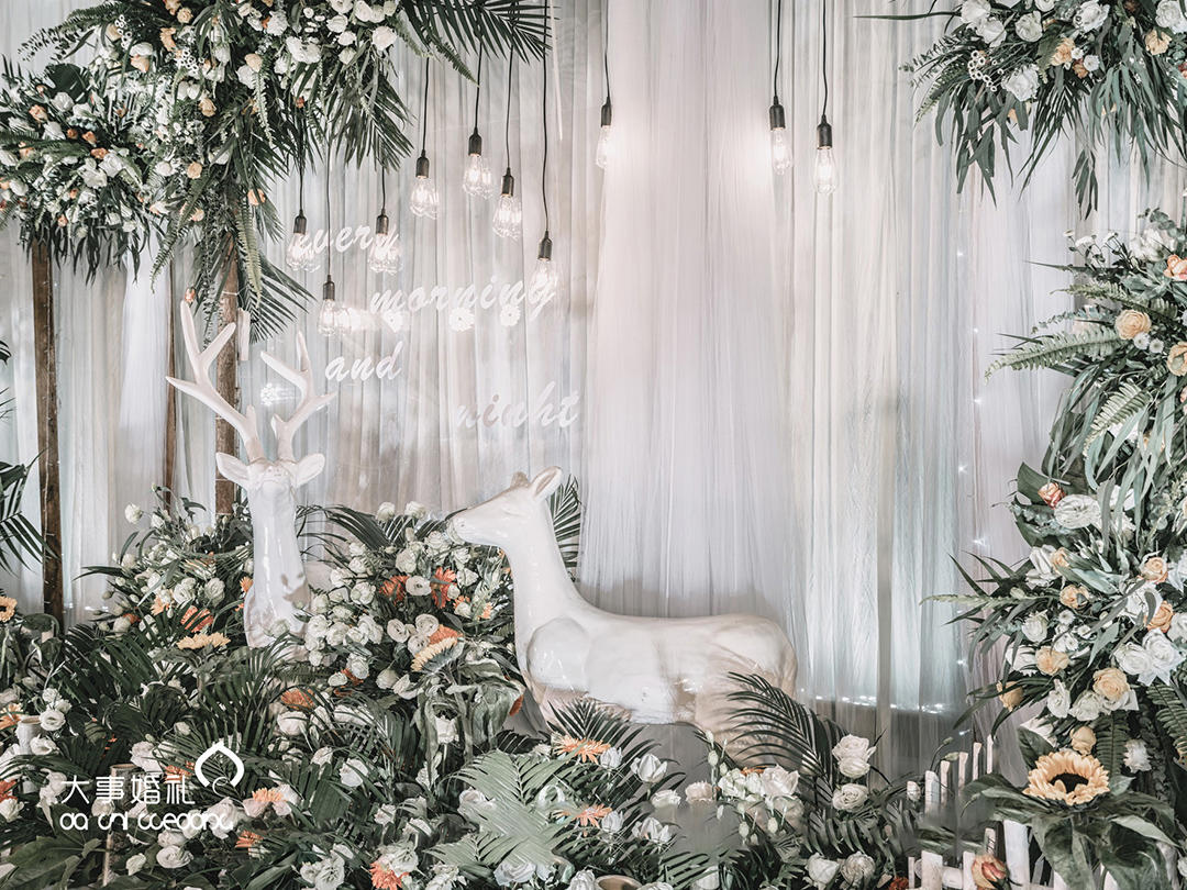 【大事婚禮】室内花园主打套餐【花圃】