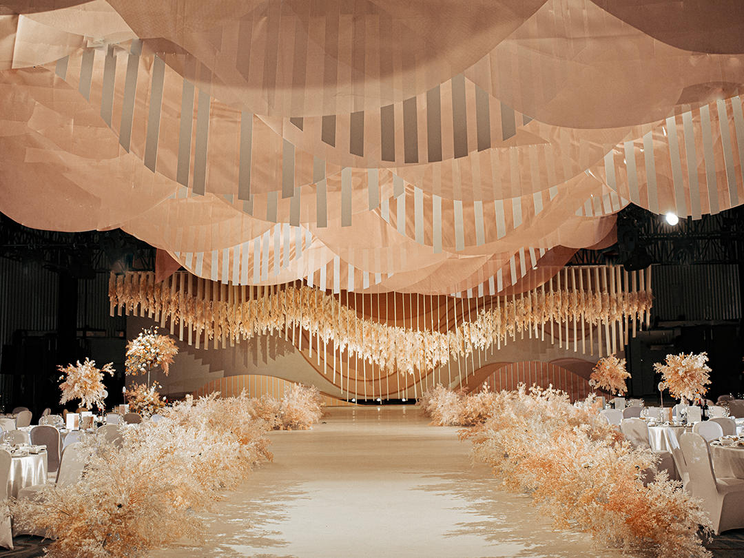 温馨治愈香槟色丨高端定制丨晨昏之时的丁达尔