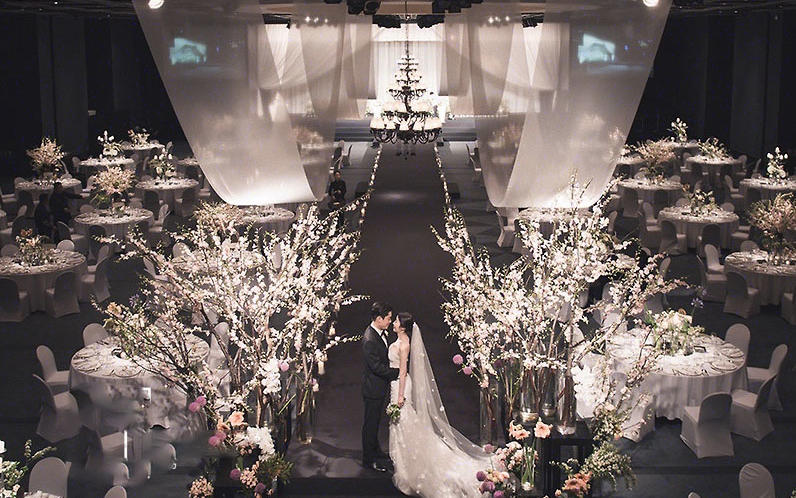 韩式婚礼，低调奢华有内涵，还特大气