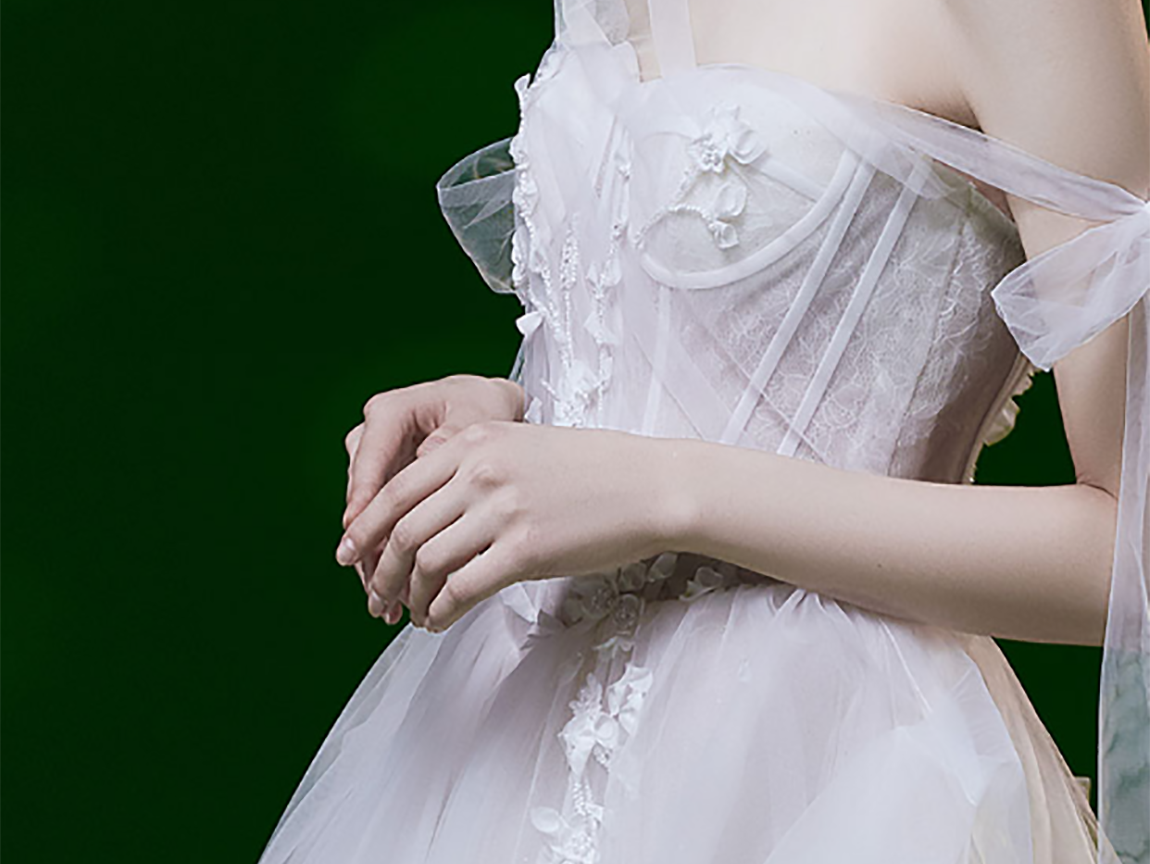 【Domi高级婚纱】小仙女春色森林系列轻纱