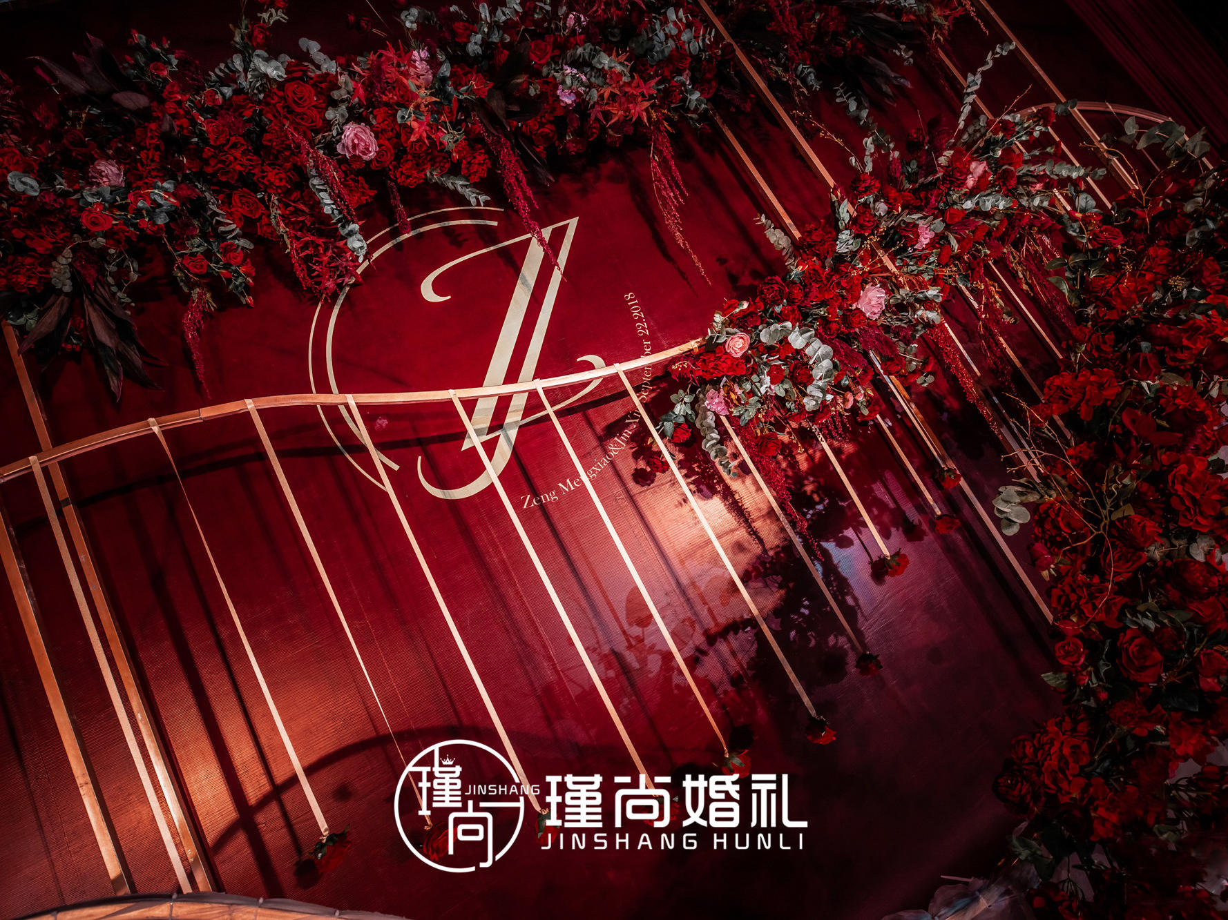 【瑾尚婚礼】-浓墨重彩的碰撞