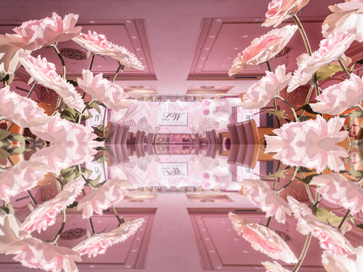 【禧上婚礼】香水 超高粉系性价比 布置+四大金刚