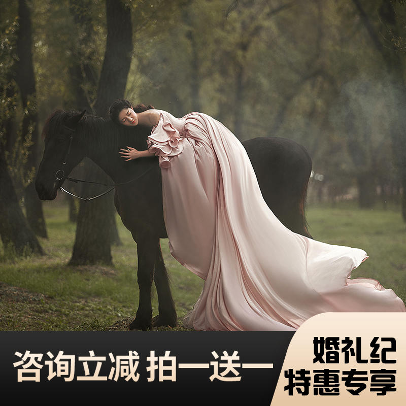 总监团队·赫本风/英式复古/马场婚纱照