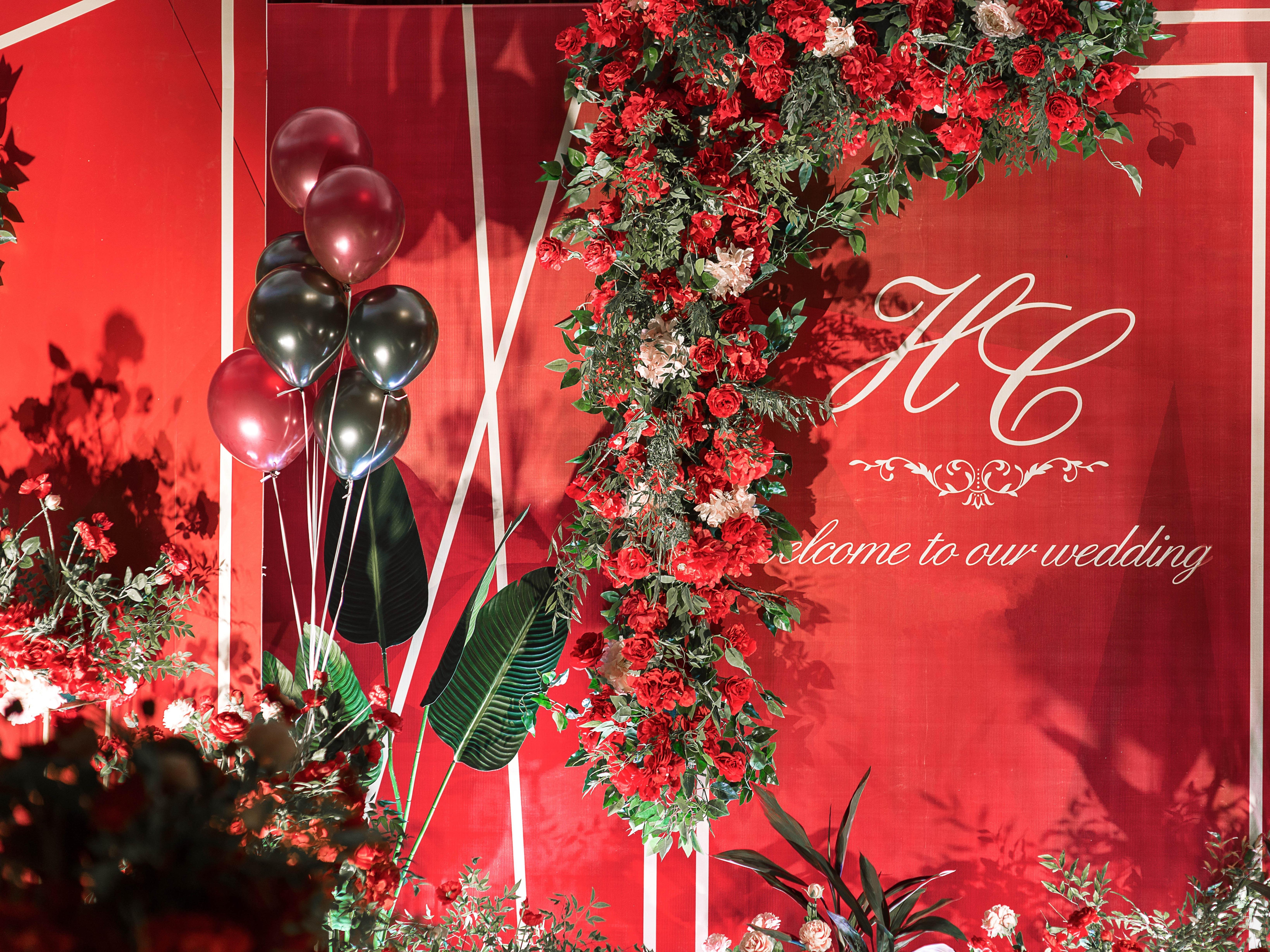 （柏拉图婚礼）红色复古婚礼