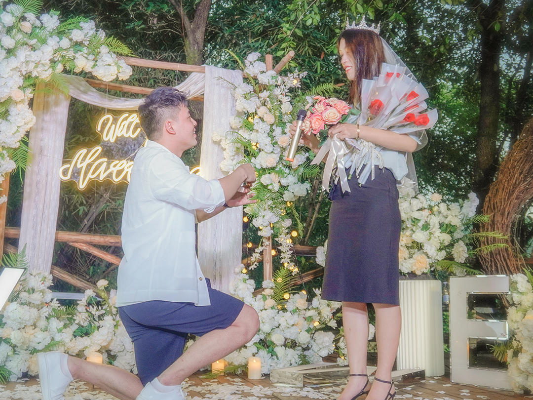户外求婚策划露台求婚惊喜流程专属设计