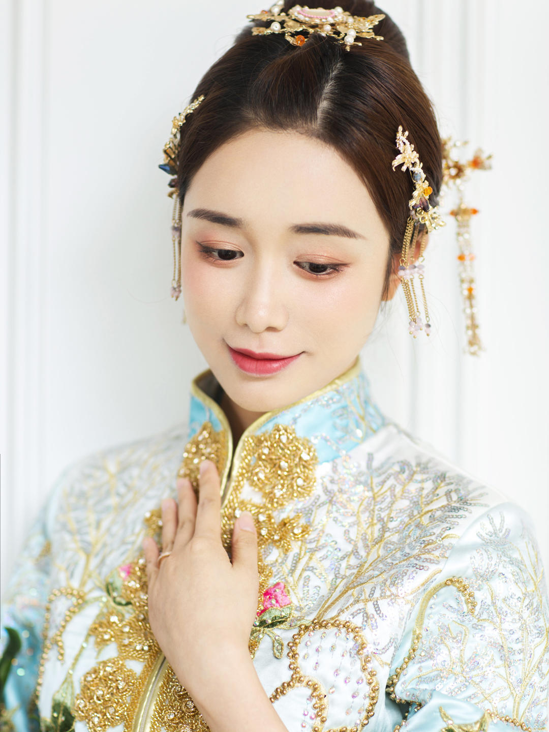 设计师系列主纱＋出门纱＋手工马来褂＋明星定制西服