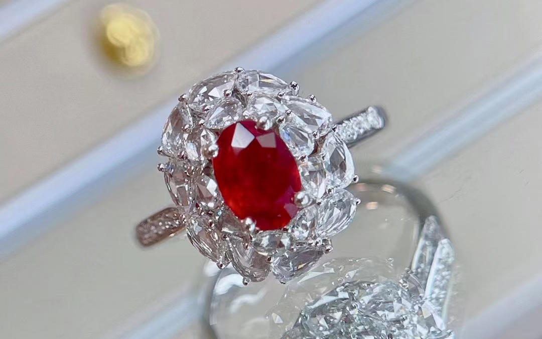 浓艳而明亮的红宝石~质感和高级感满满