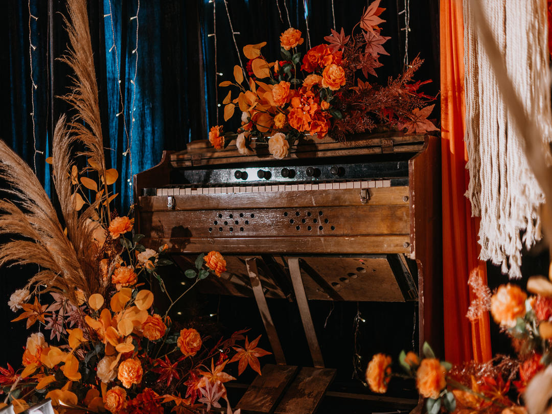 『维卡婚礼』网红复古婚礼  花艺设计效果满分