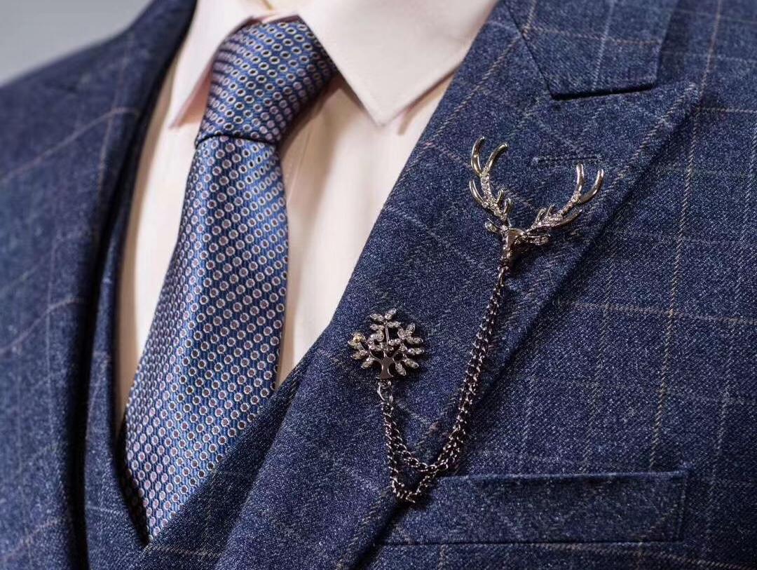 维多利亚超值男士西服3件套租赁+伴郎马甲