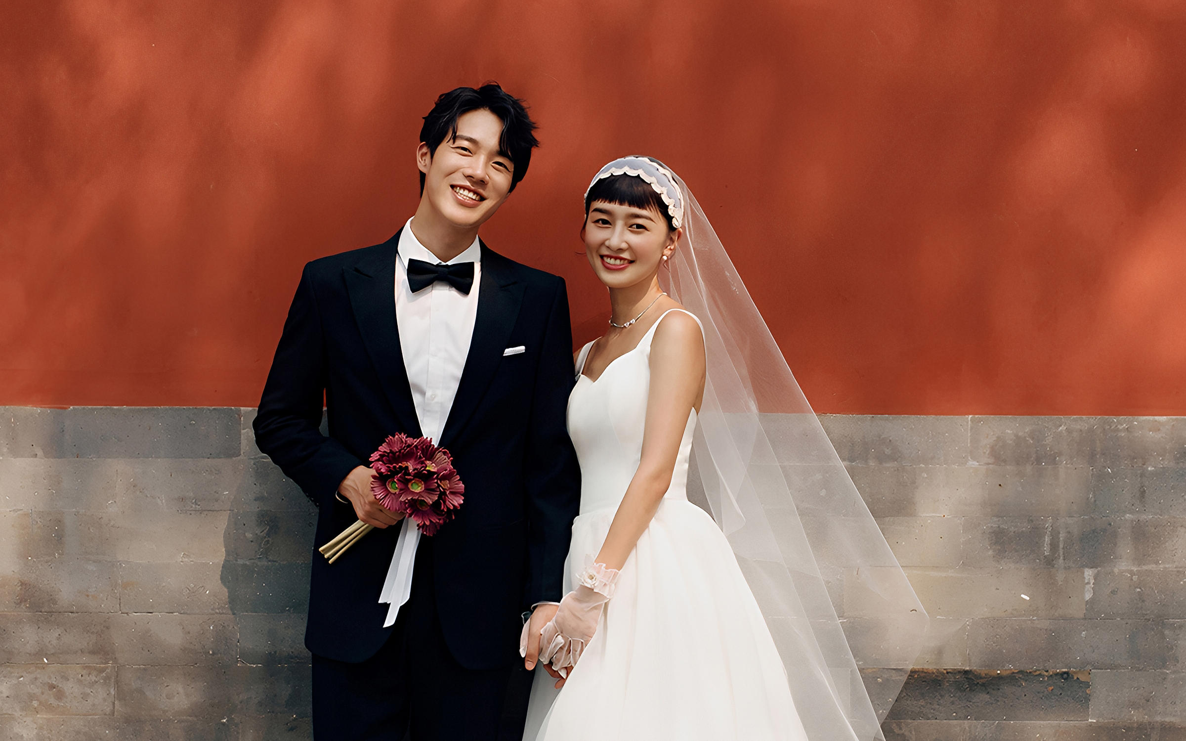 北京角樓紅墻婚紗照 