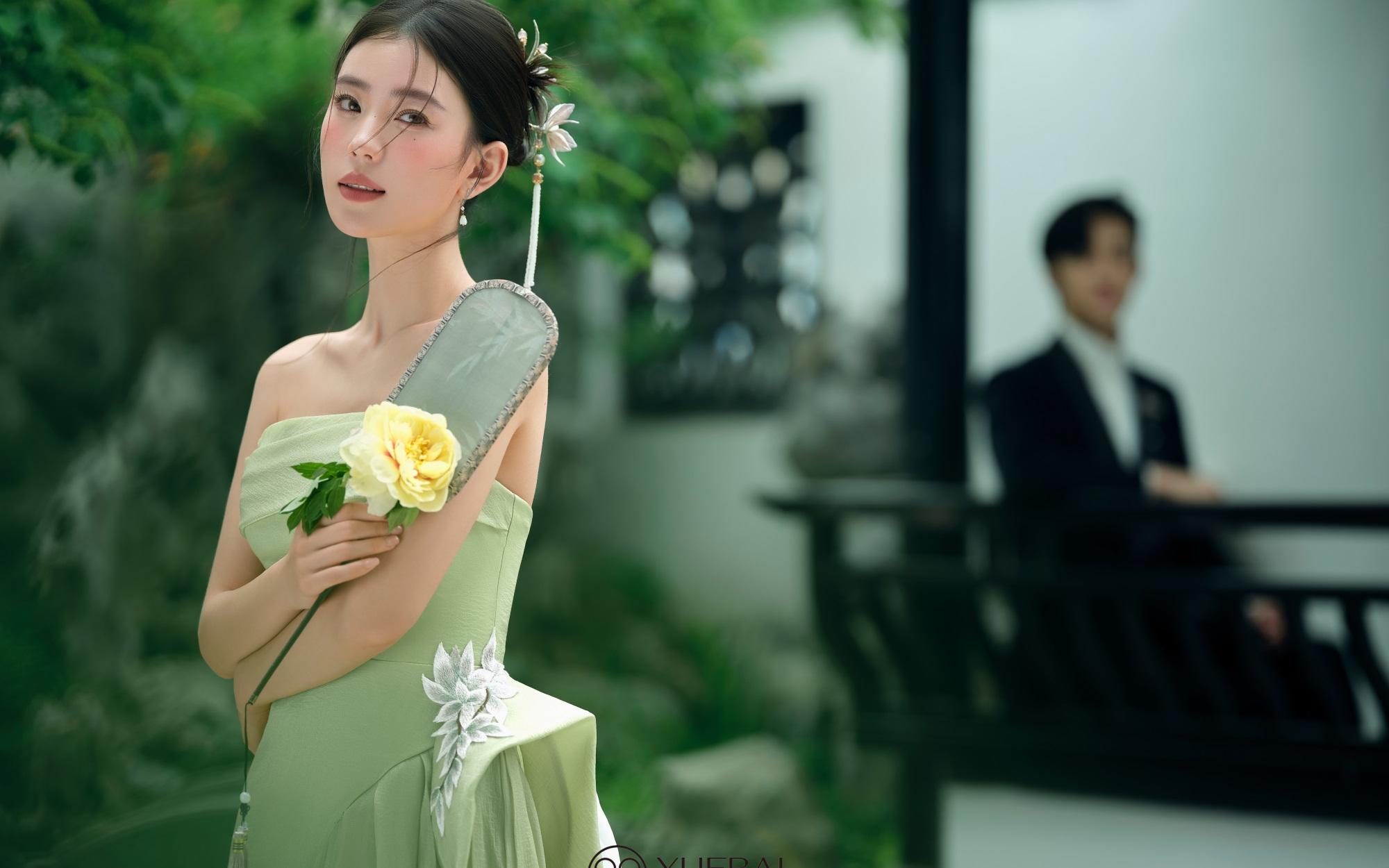 静谧诗意处，半部江南诗🎋新中式婚纱照